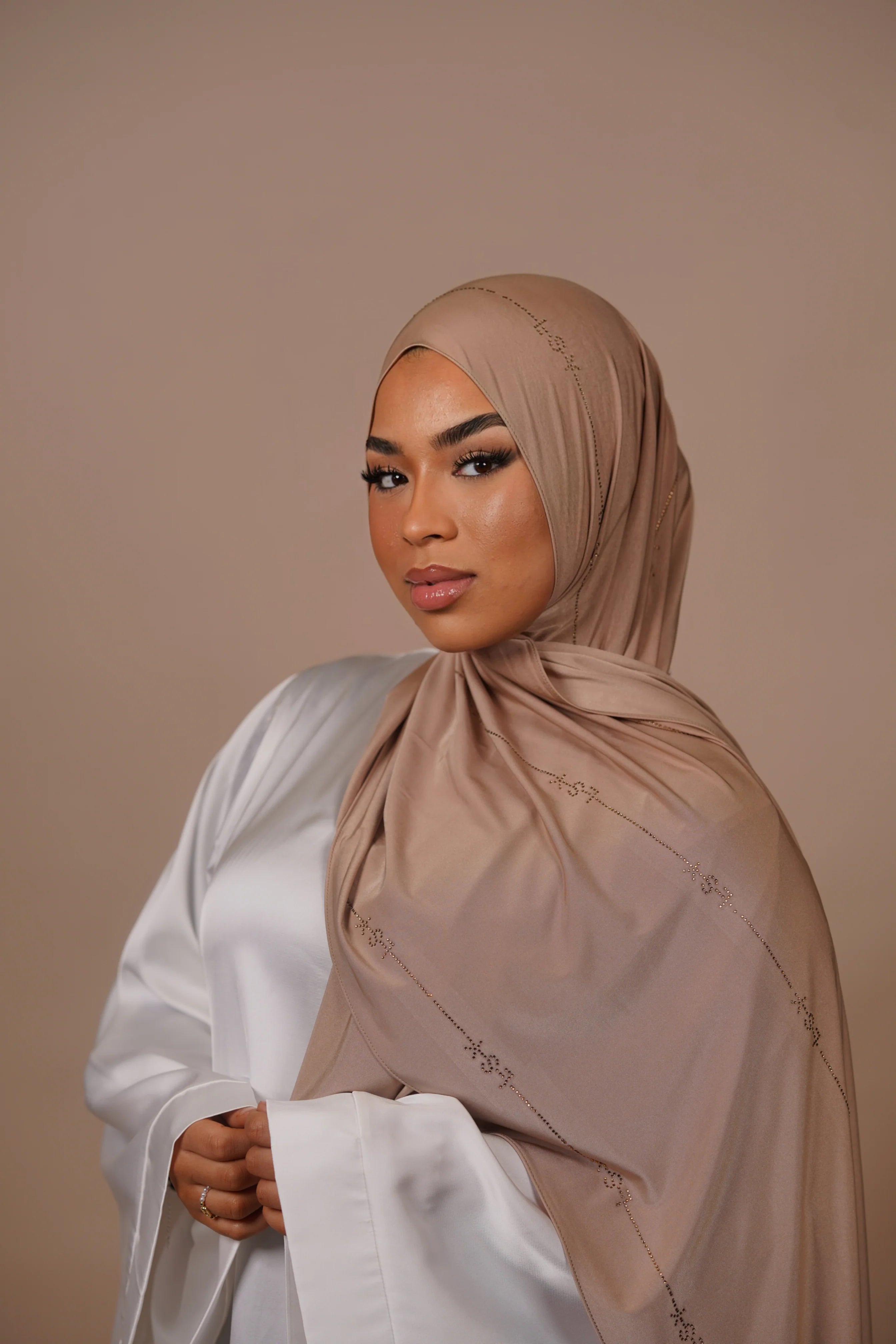 LSY Satin Premium Jersey - Golden Beige