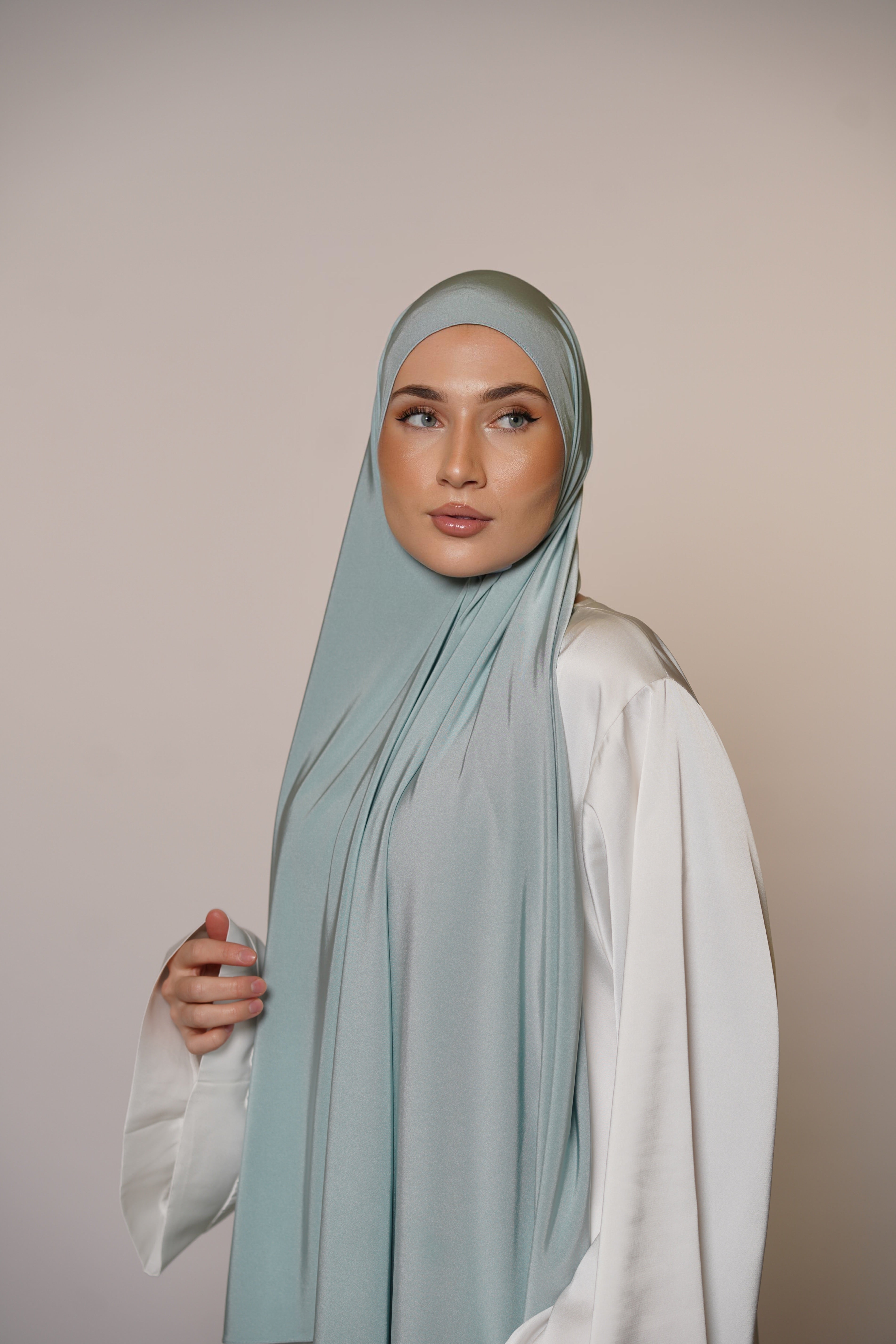 Satin Premium Jersey - mint