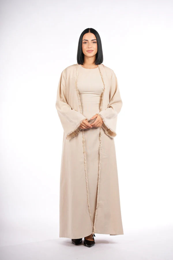 vienna corset & kimono - beige