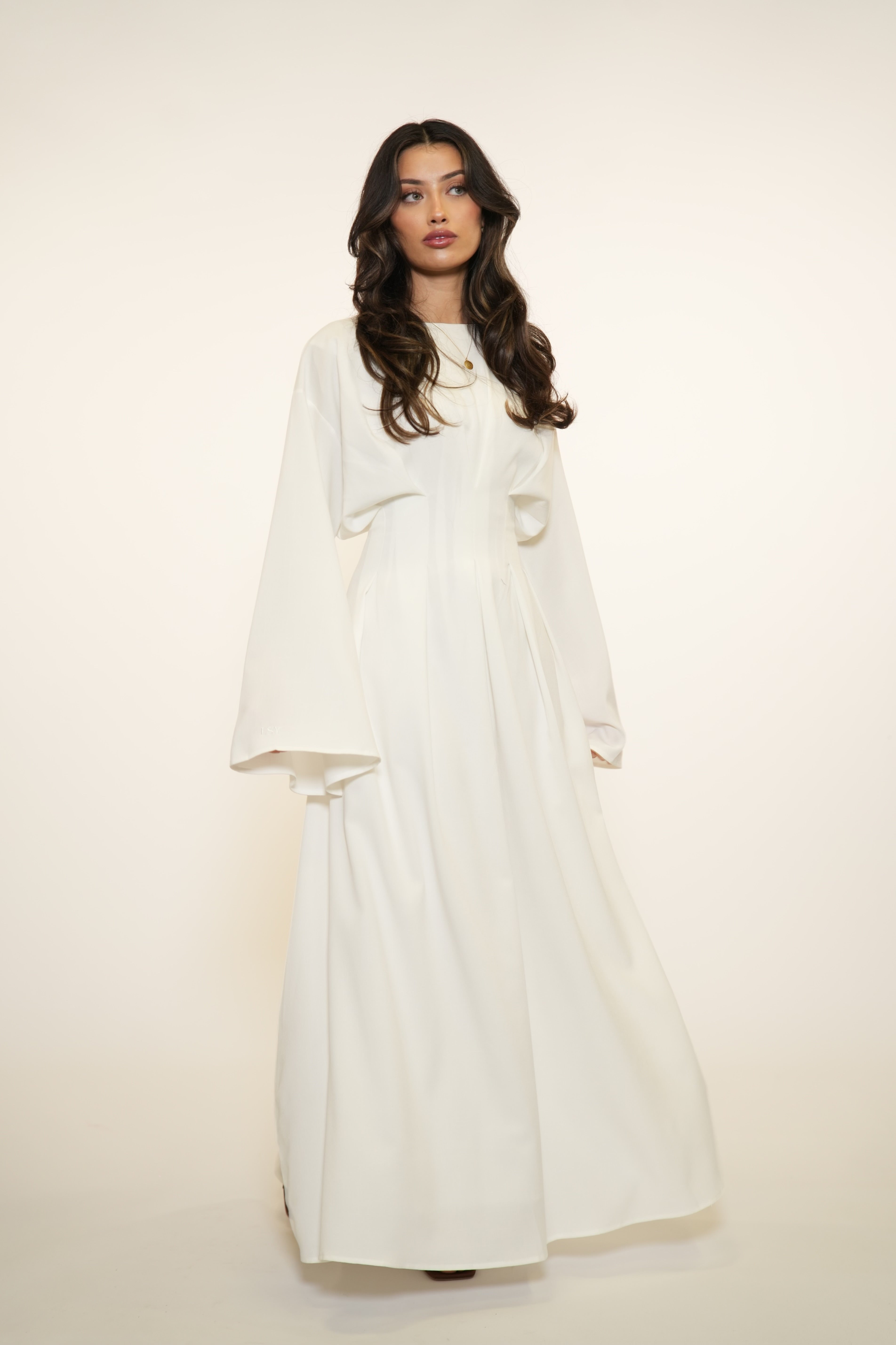 LA BALLEZA CORSET DRESS - WHITE