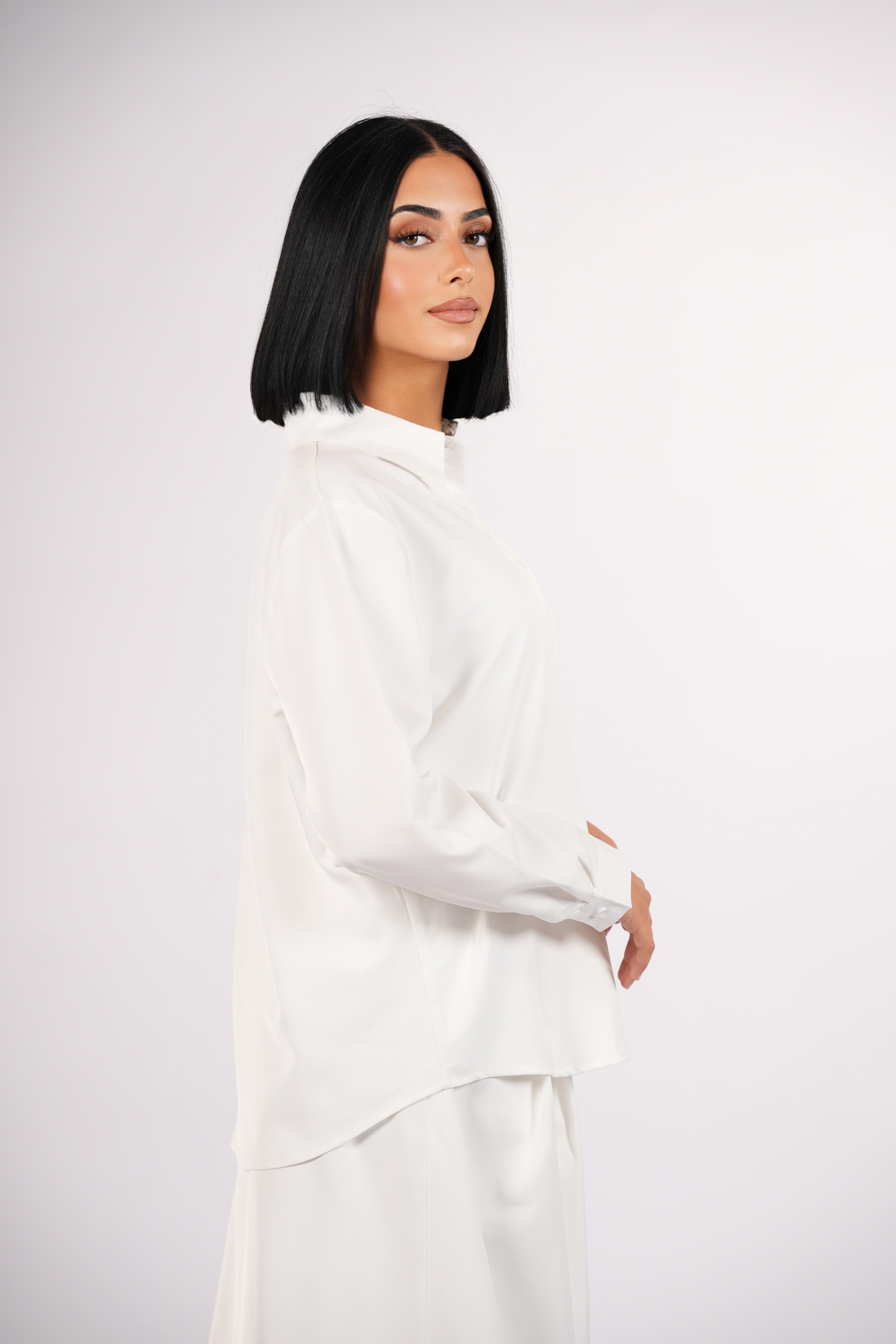 timeless blouse - white