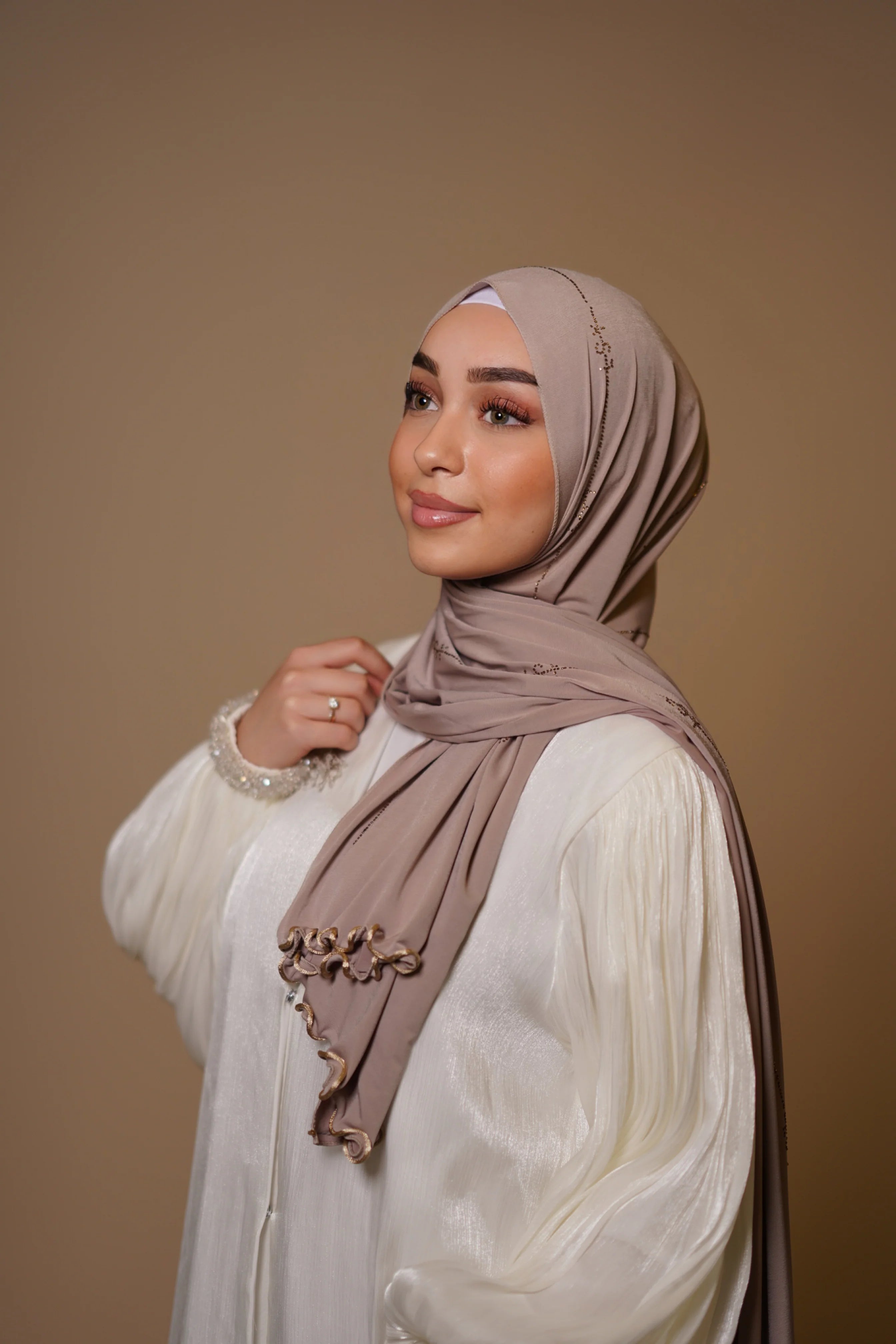 LSY Diamond Premium Jersey - dark taupe
