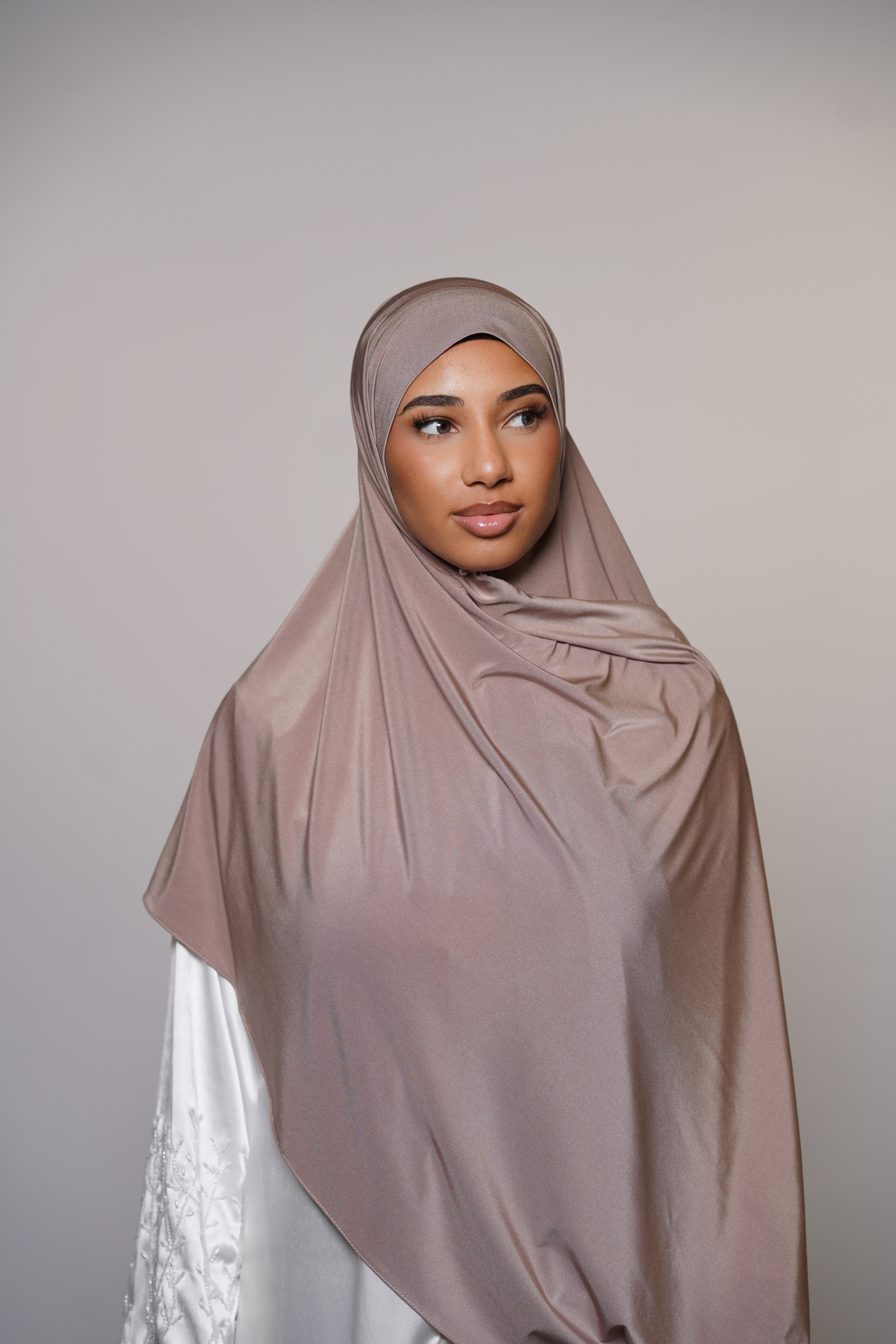 Satin Premium Jersey - dusty rose