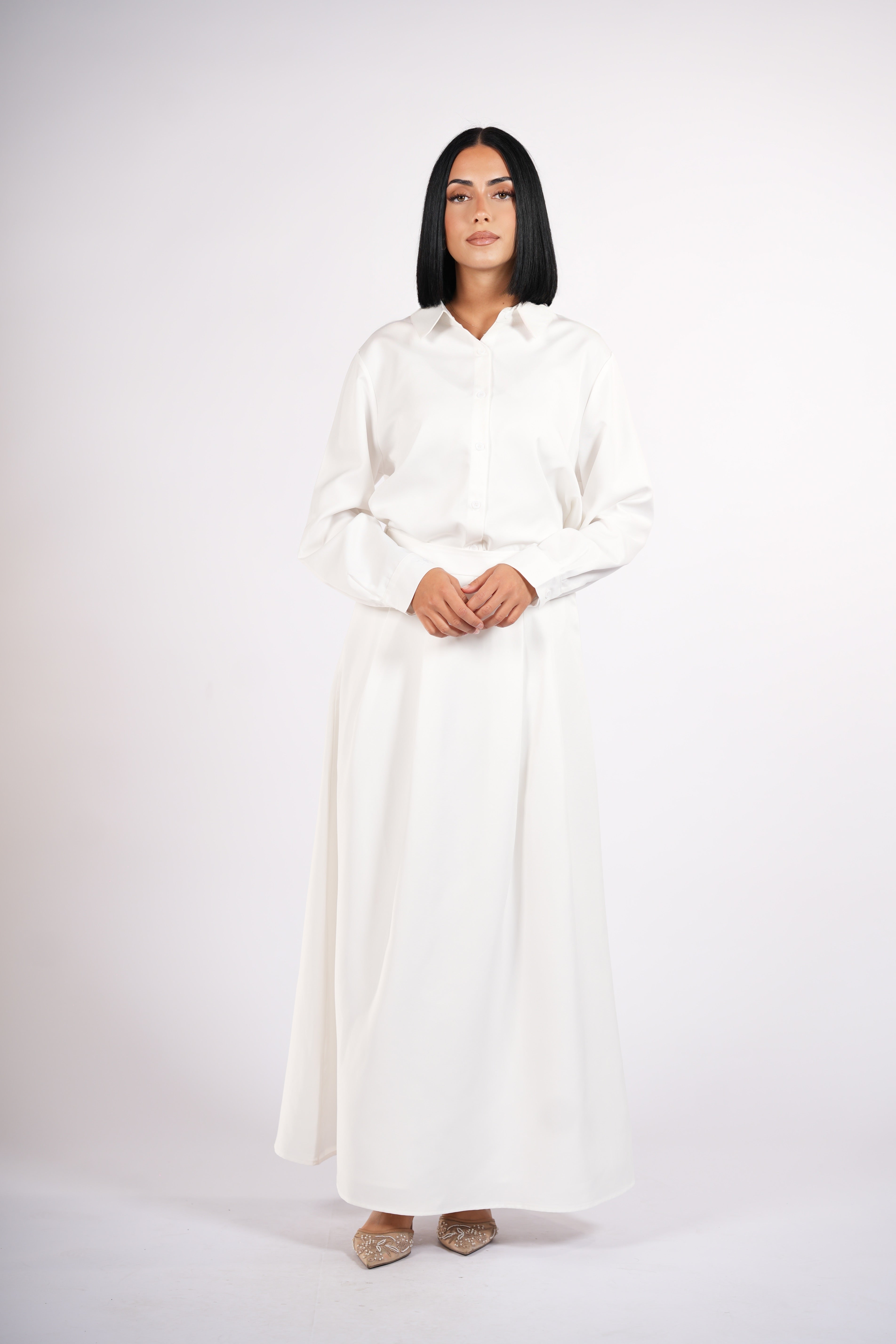 timeless skirt - white