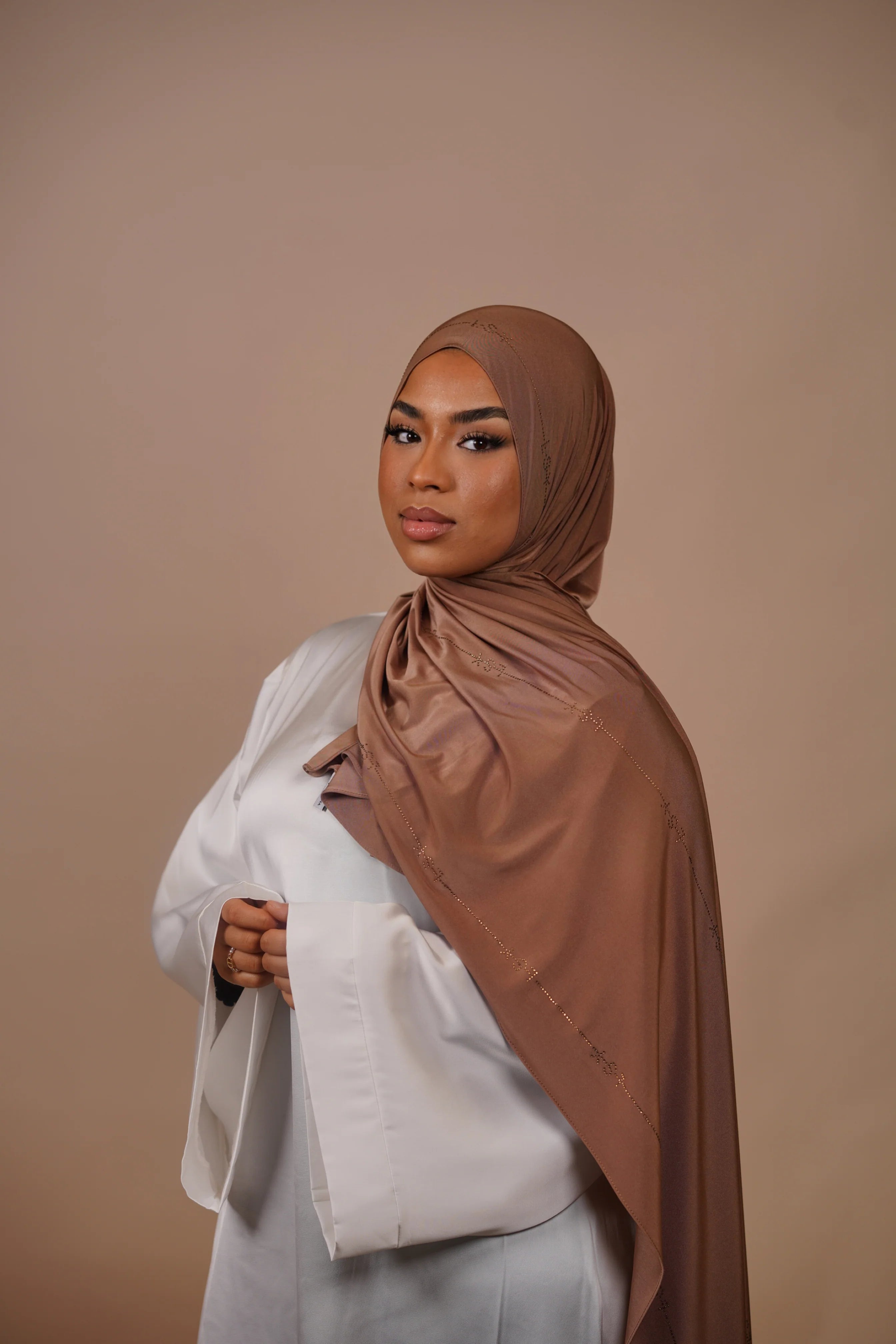 LSY Satin Premium Jersey - caramel