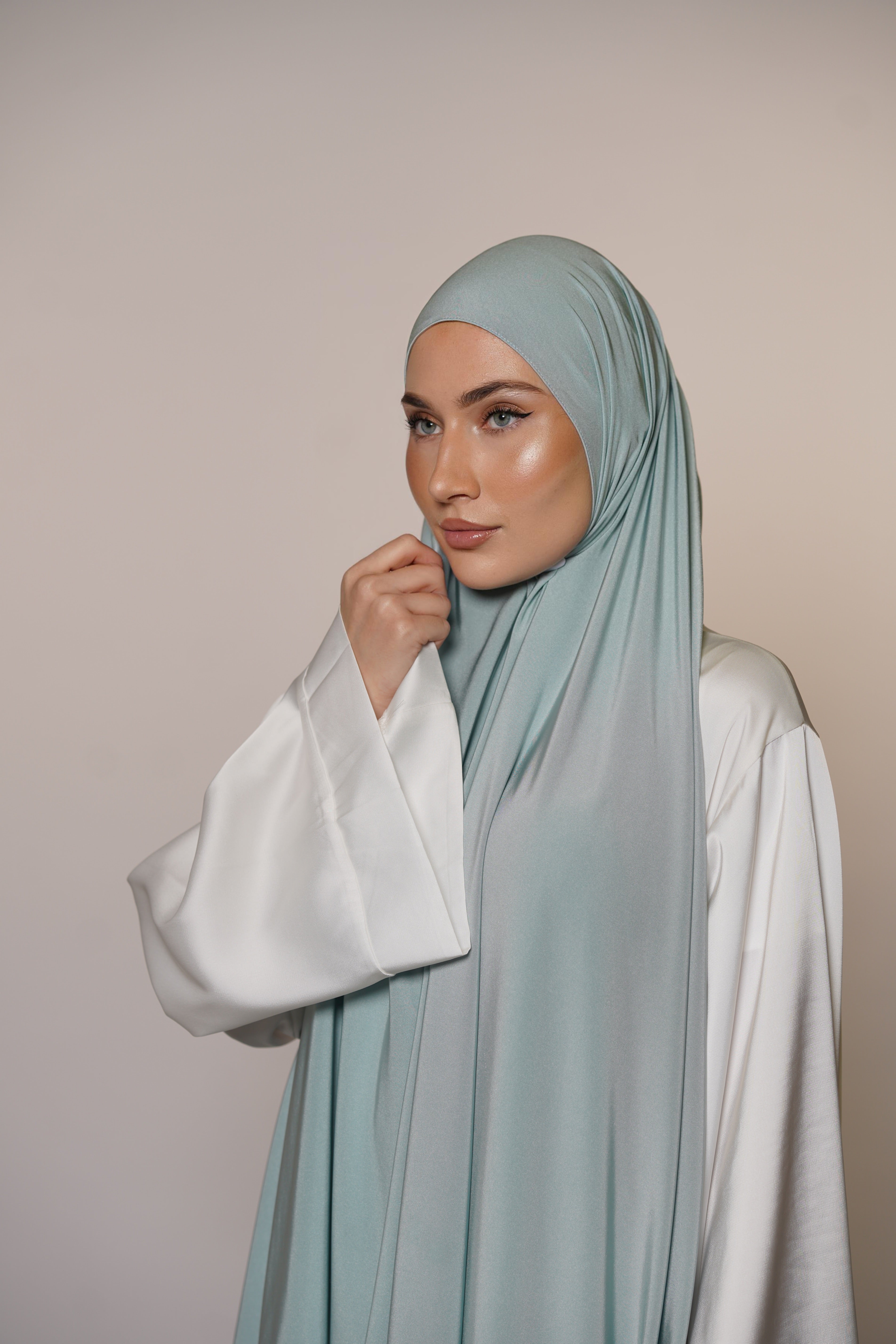 Satin Premium Jersey - mint