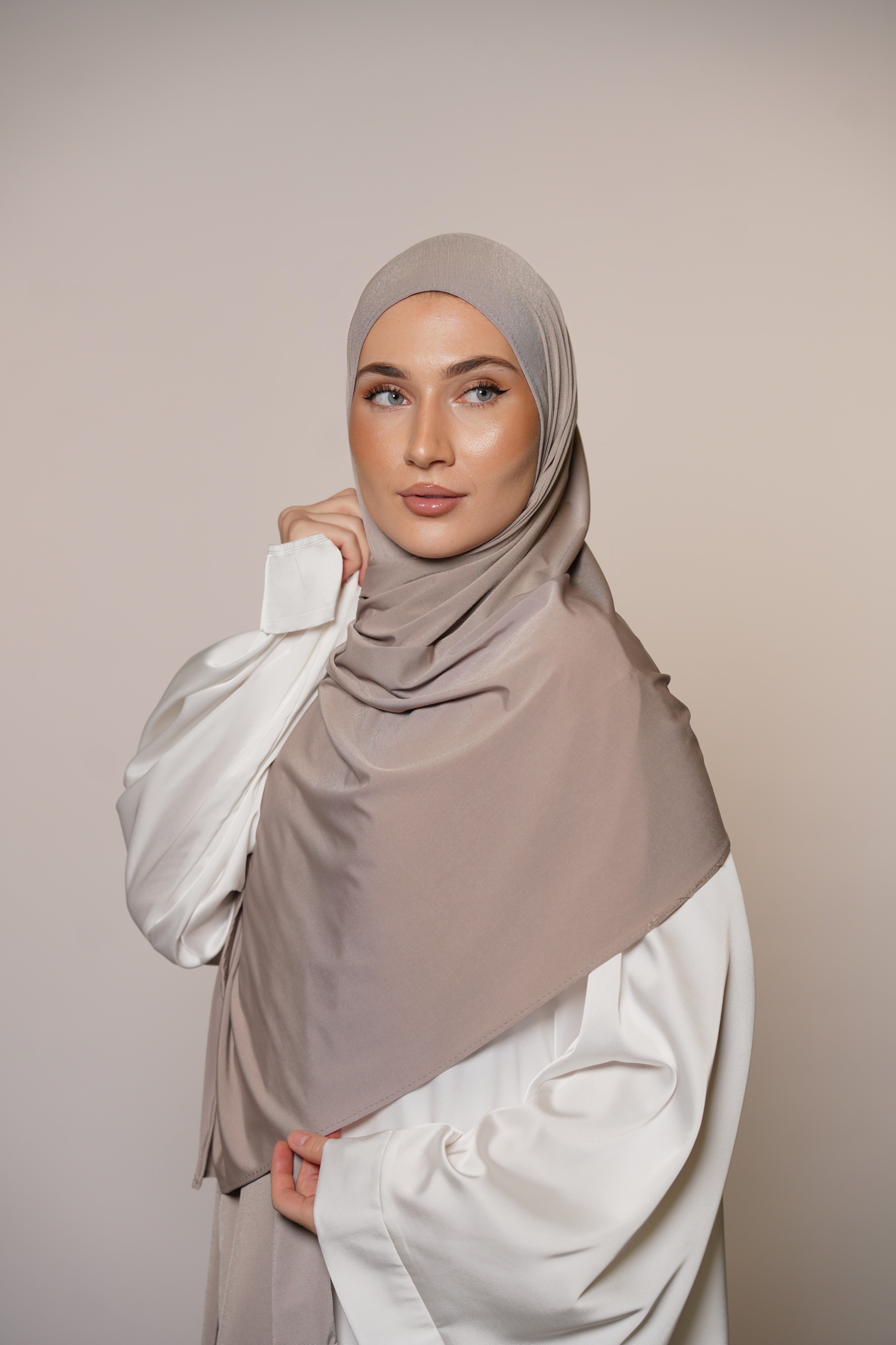 Premium Jersey - dark beige