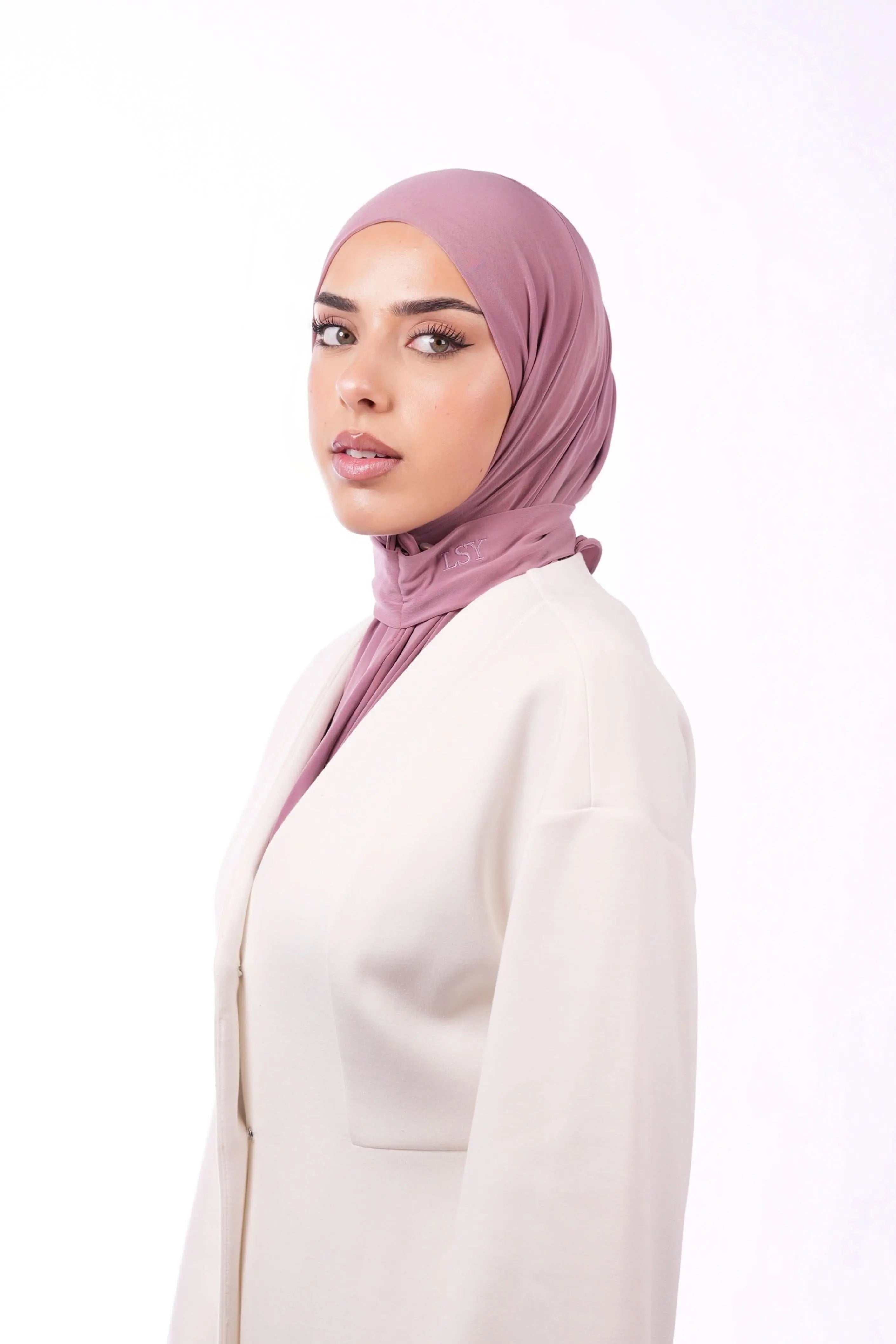 Instant Hijab - dusty rose