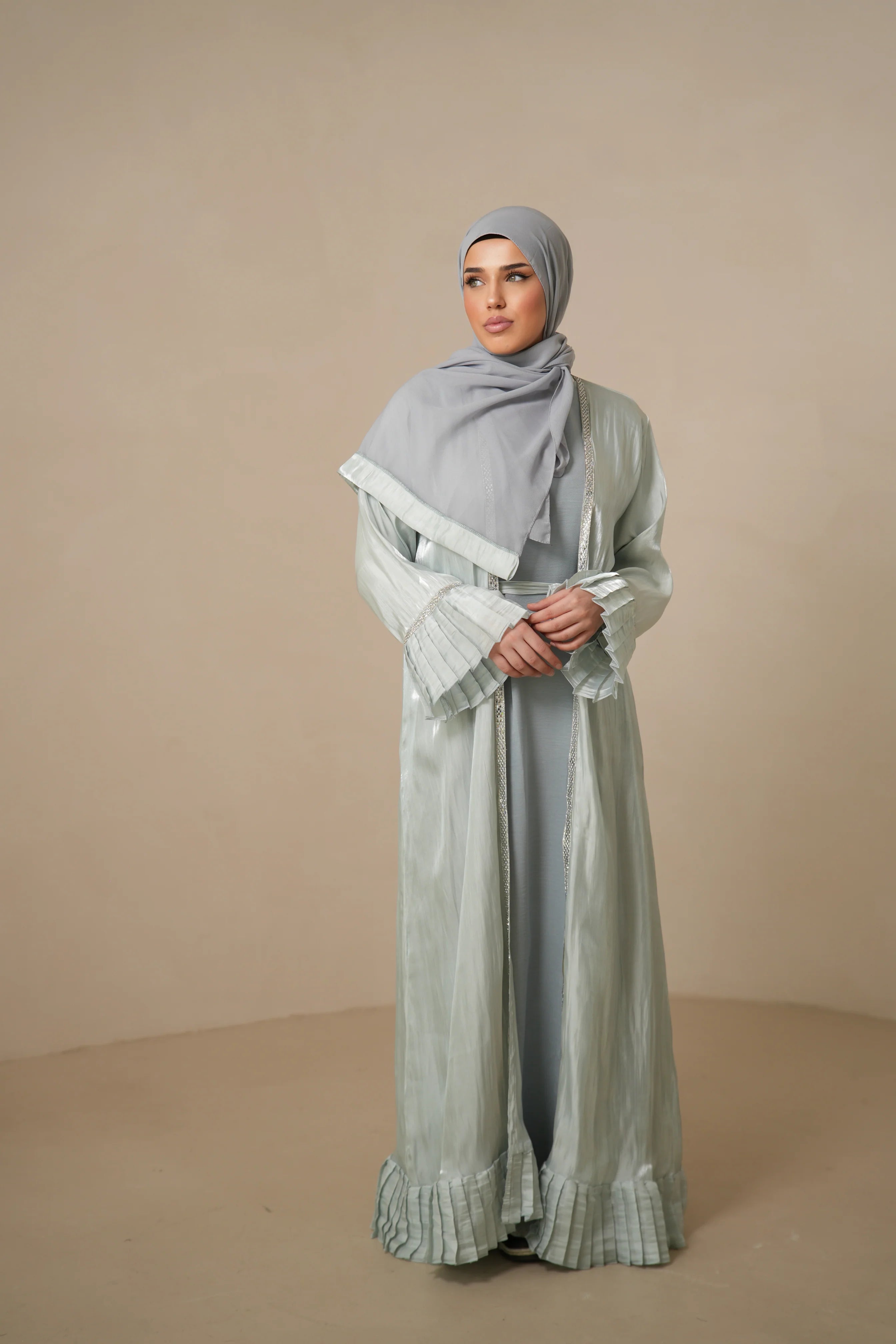 Emirate abaya - MINT