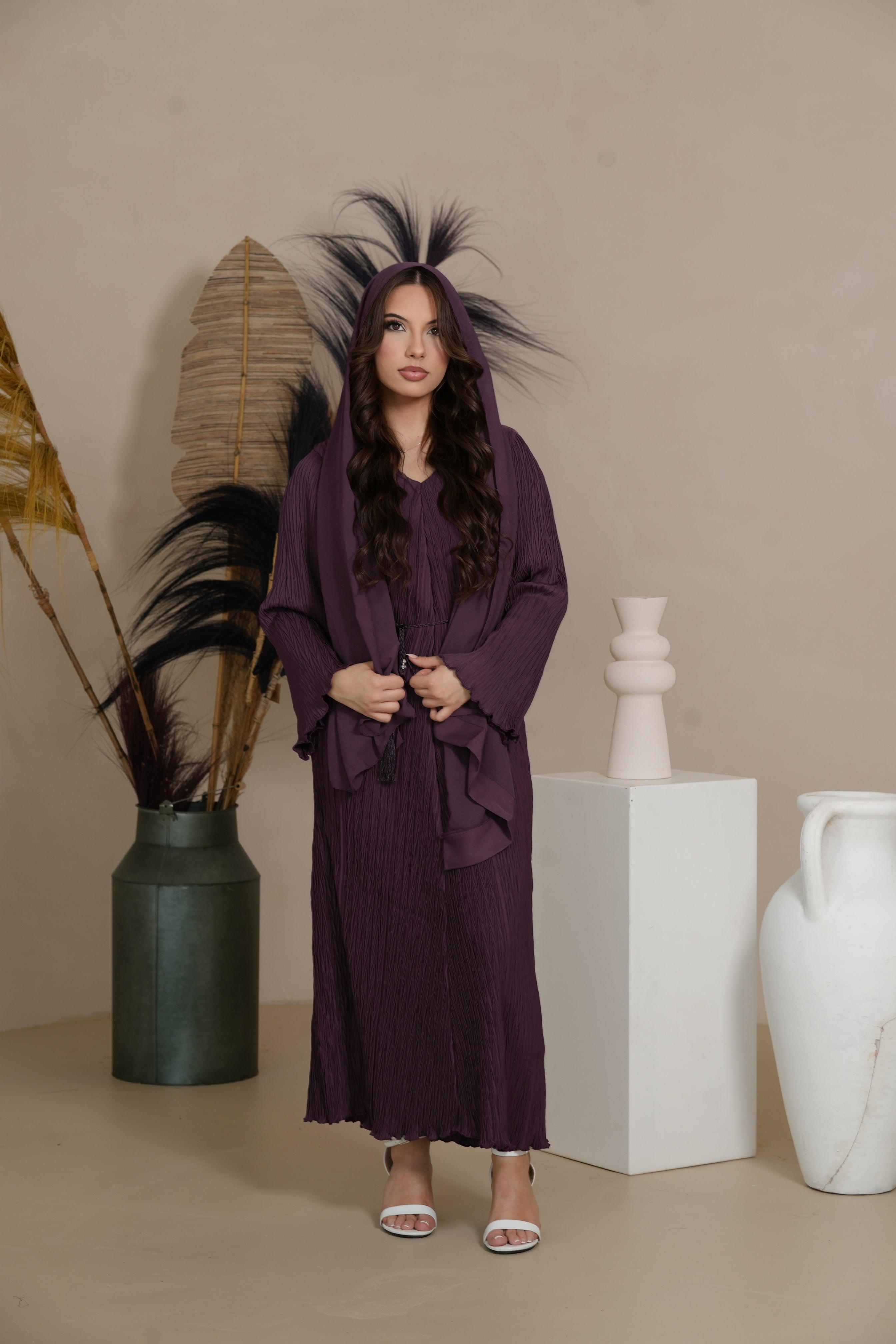 Summer dress - Dark purple