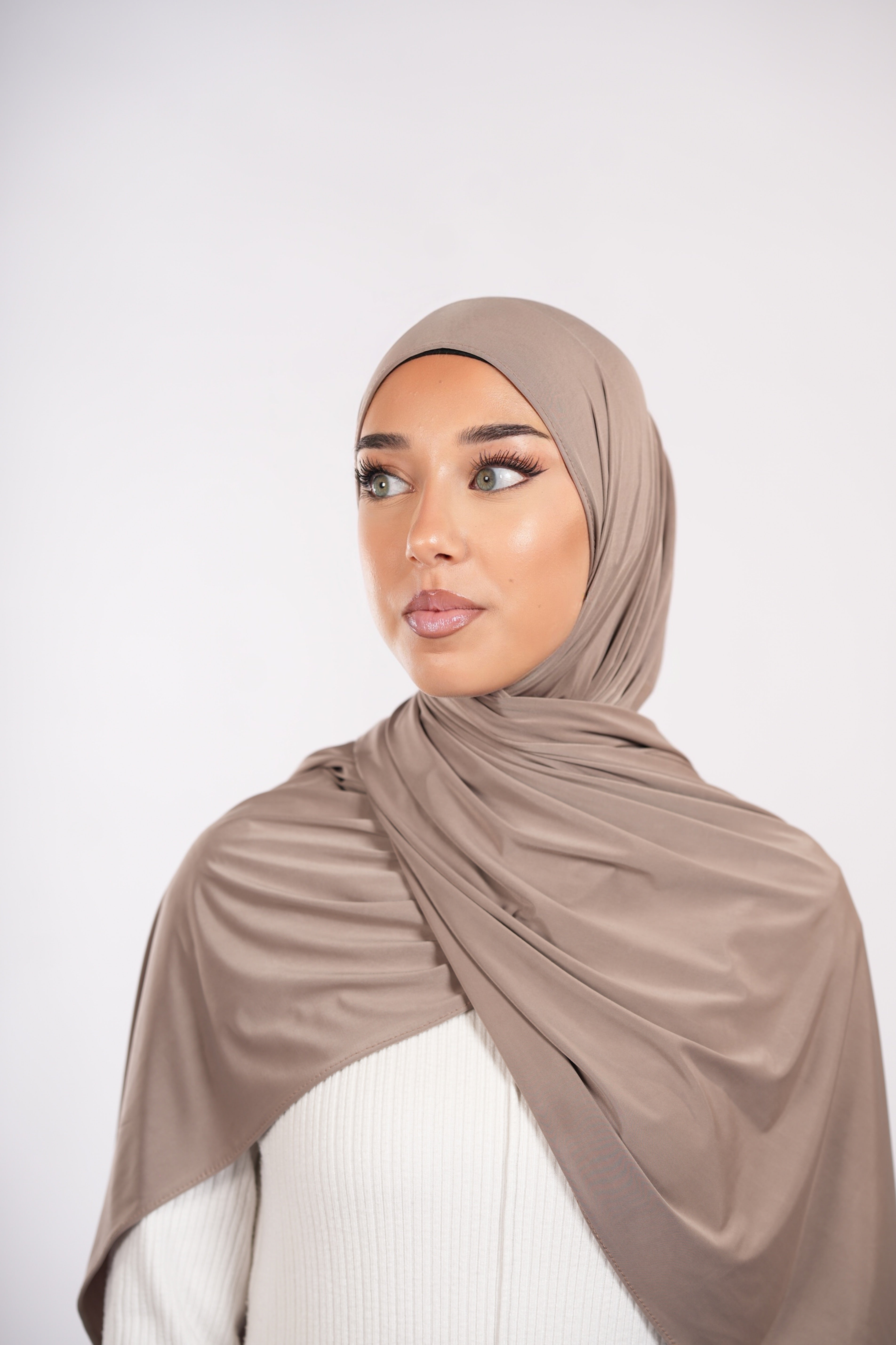 Liquid Jersey - Dark beige