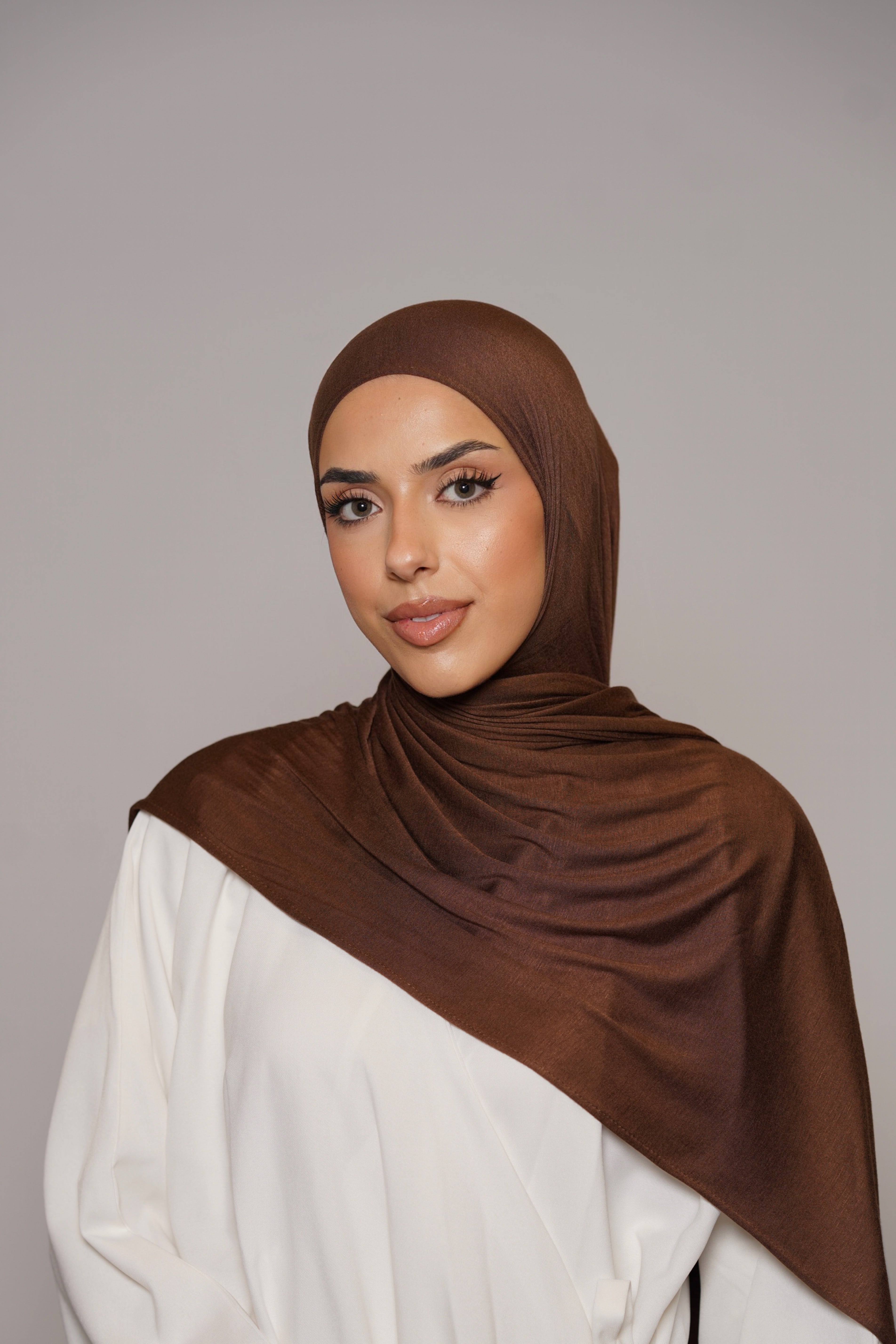 Bamboo Jersey - nude brown