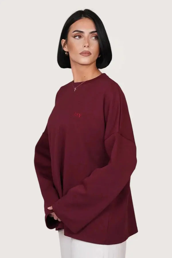 LSY longsleeve - bordeaux