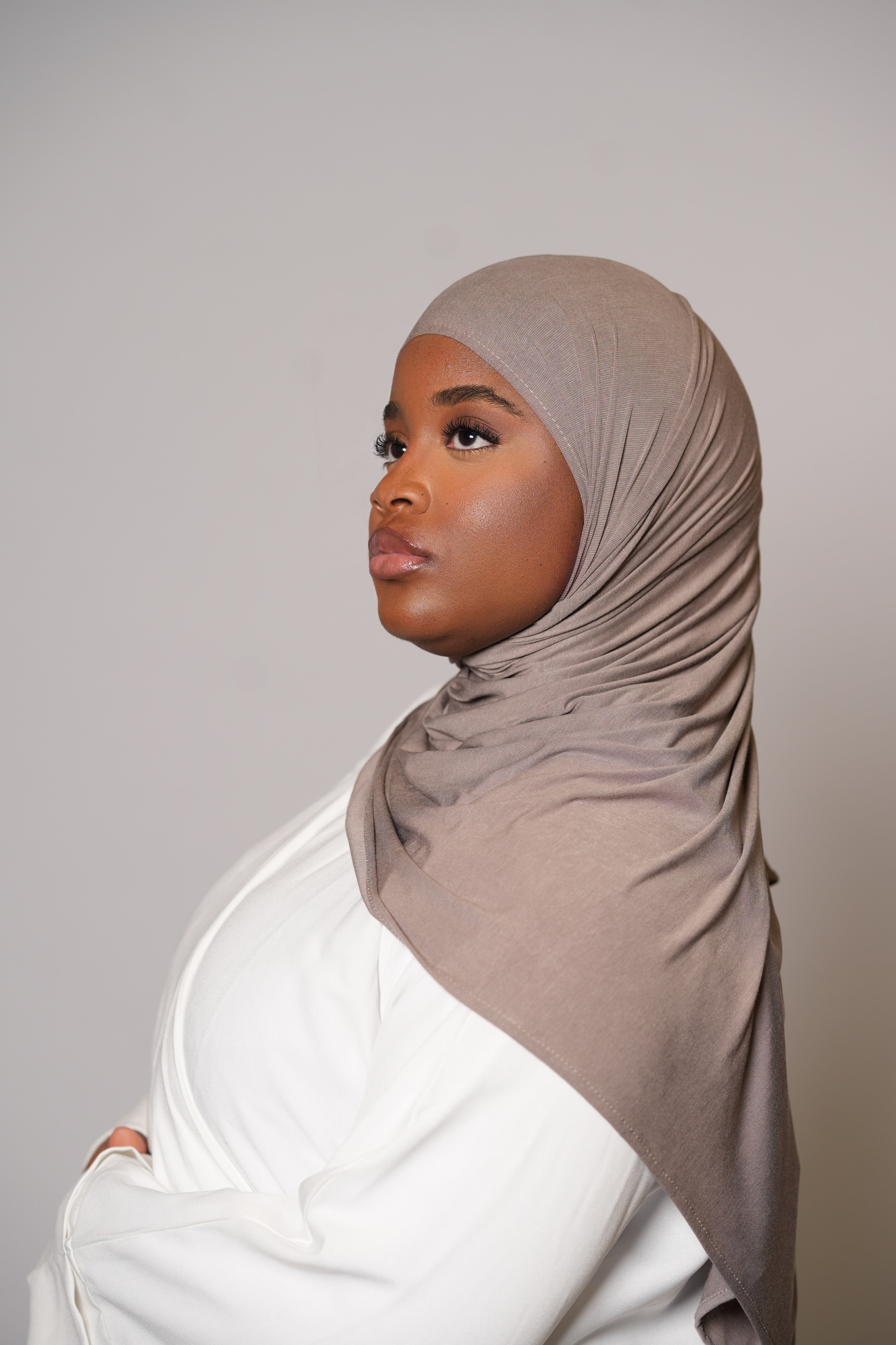 Premium Bamboo Jersey - ash brown