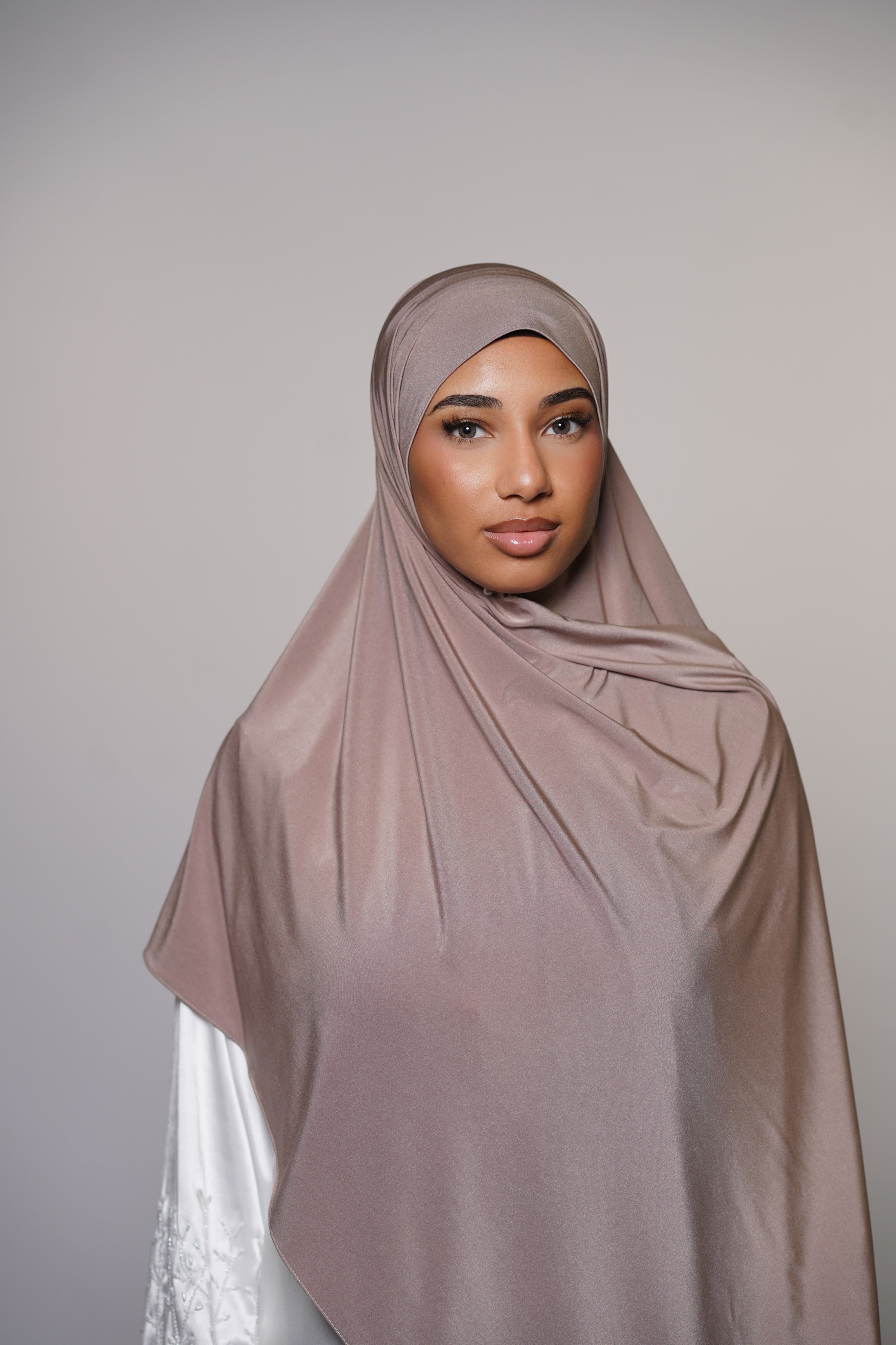 Satin Premium Jersey - dusty rose