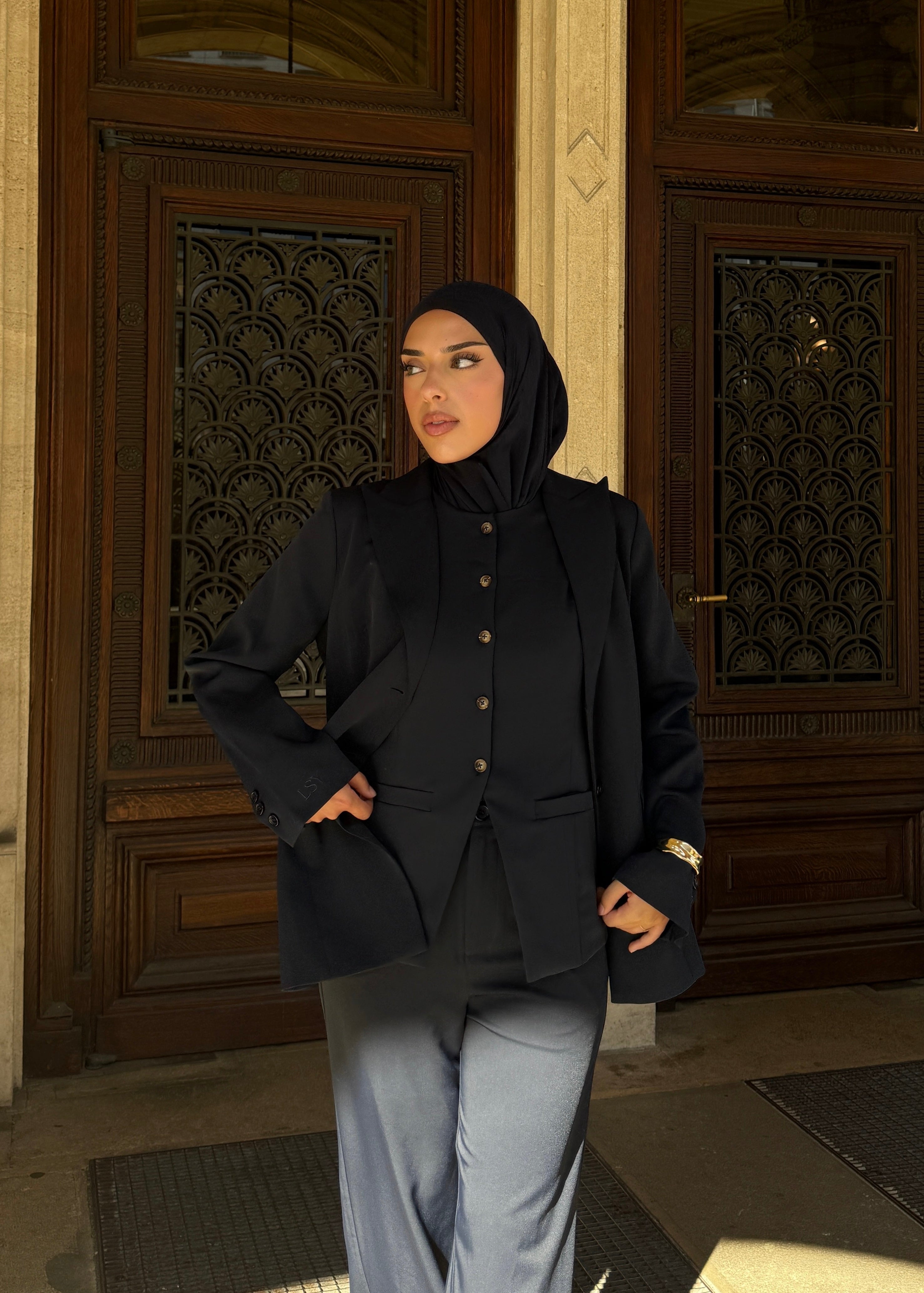 the palais blazer - navy