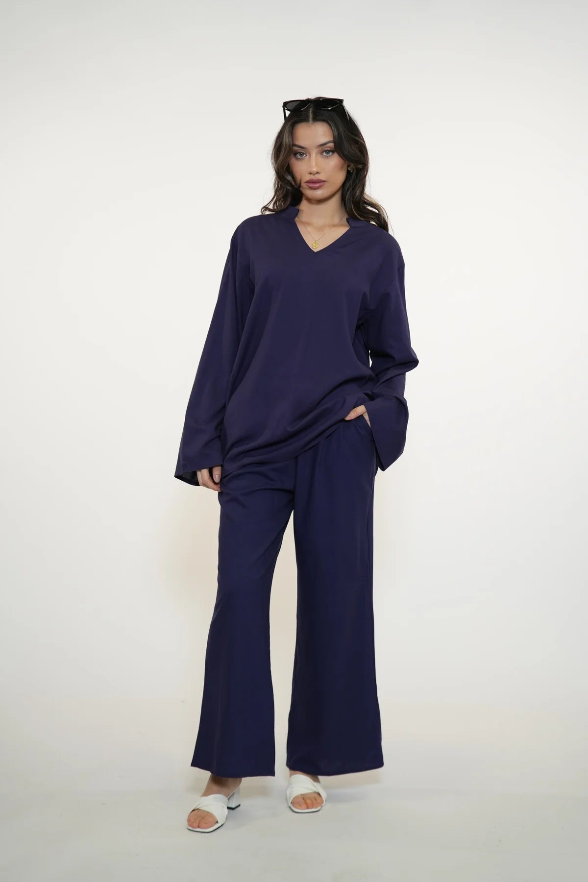 SICILIAN BREEZE SET - NAVY