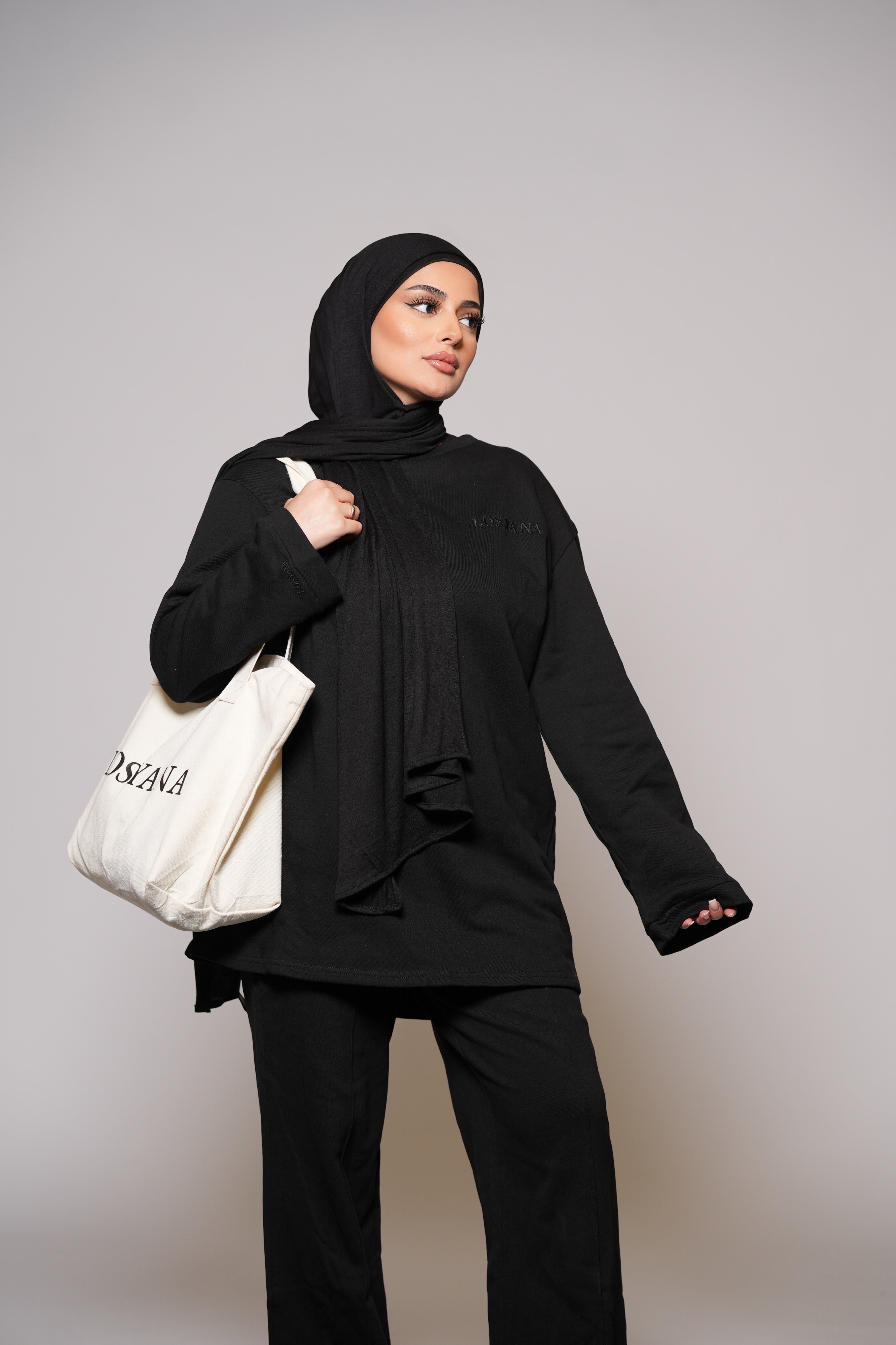 Lounge and Gym set - black