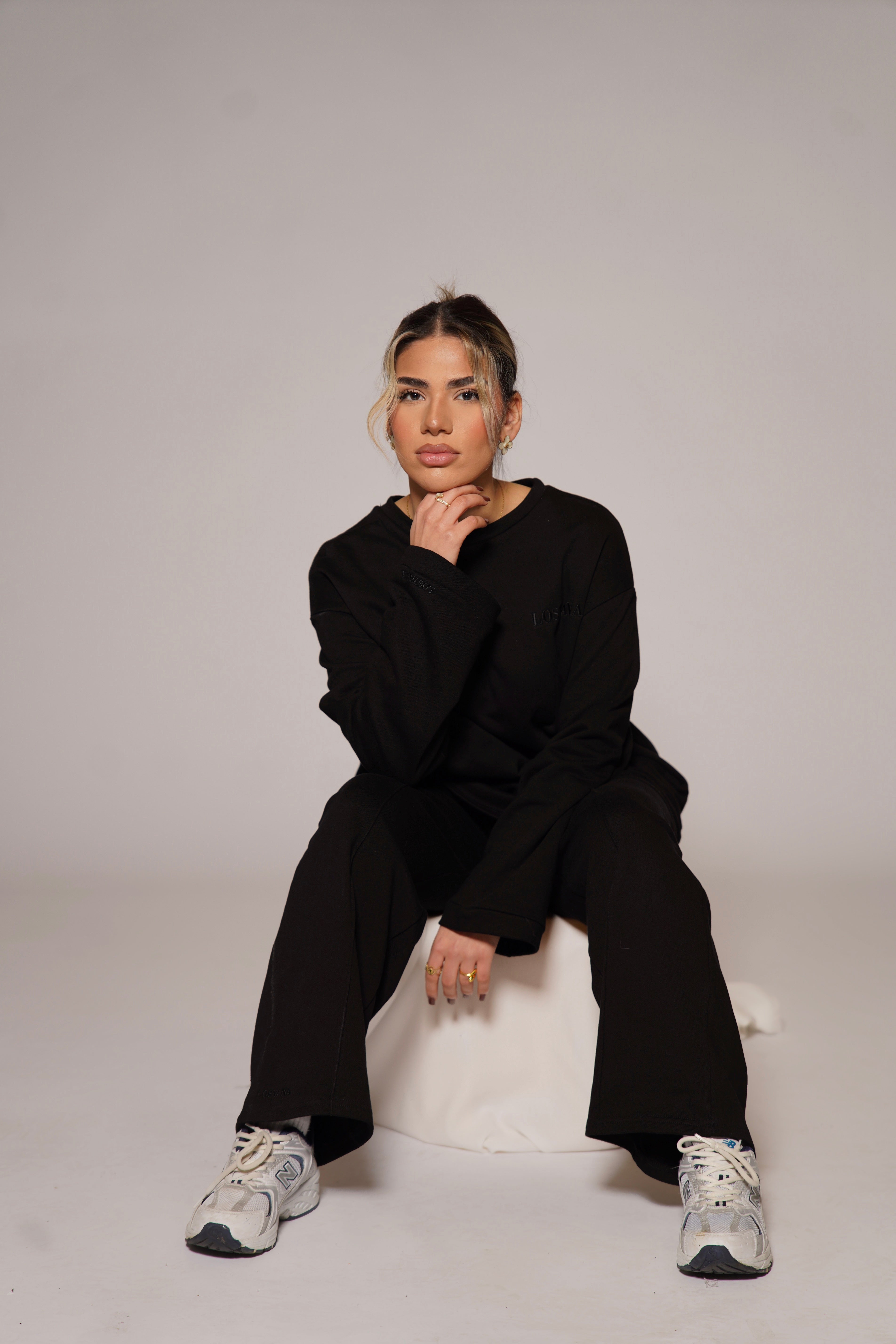 Lounge and Gym set - black