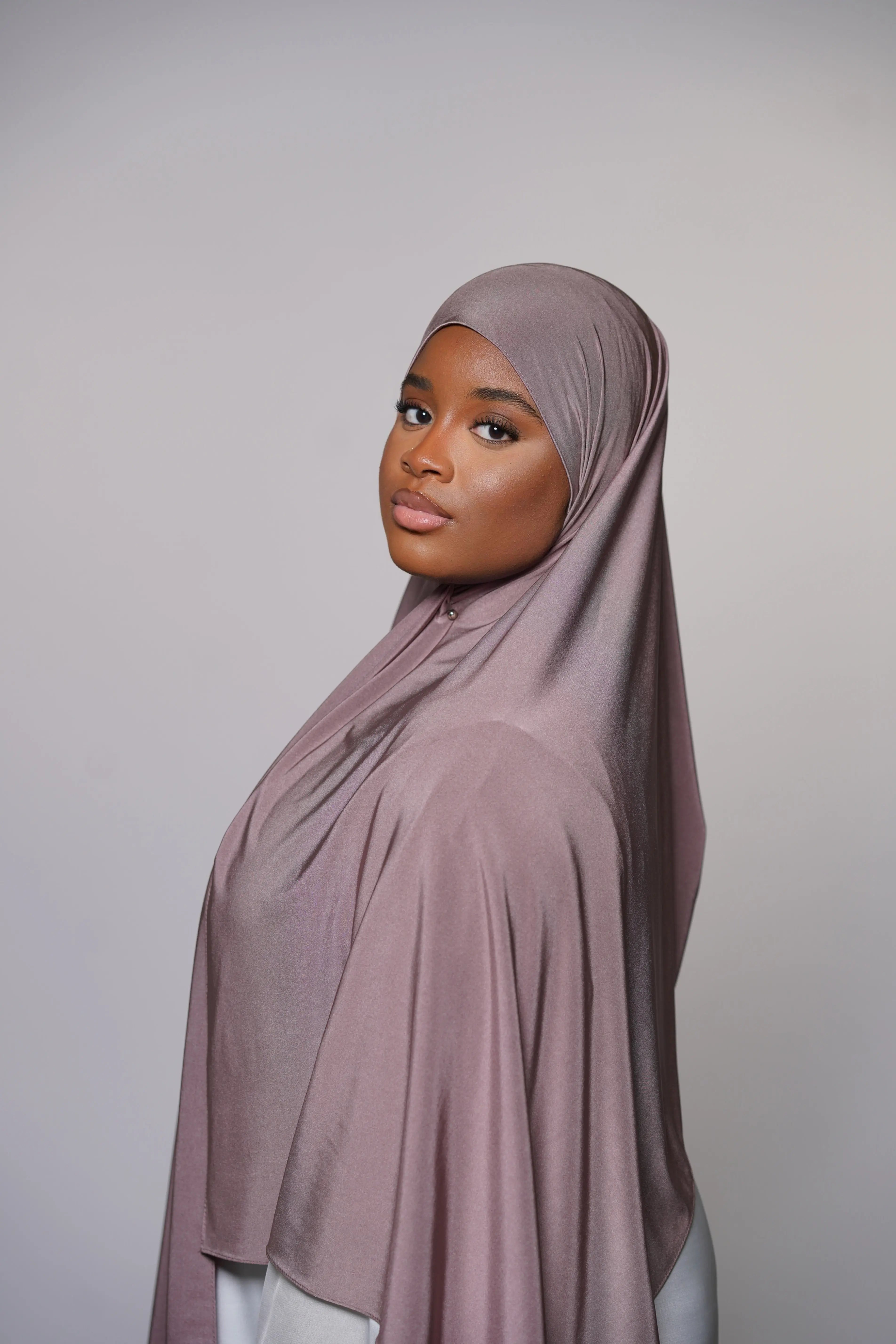 Satin Premium Jersey - mauve Losyana.Shop