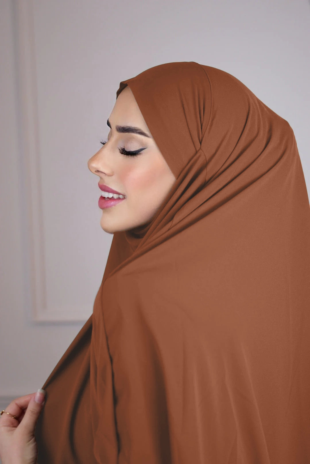 Khimar Medina Silk - Copper