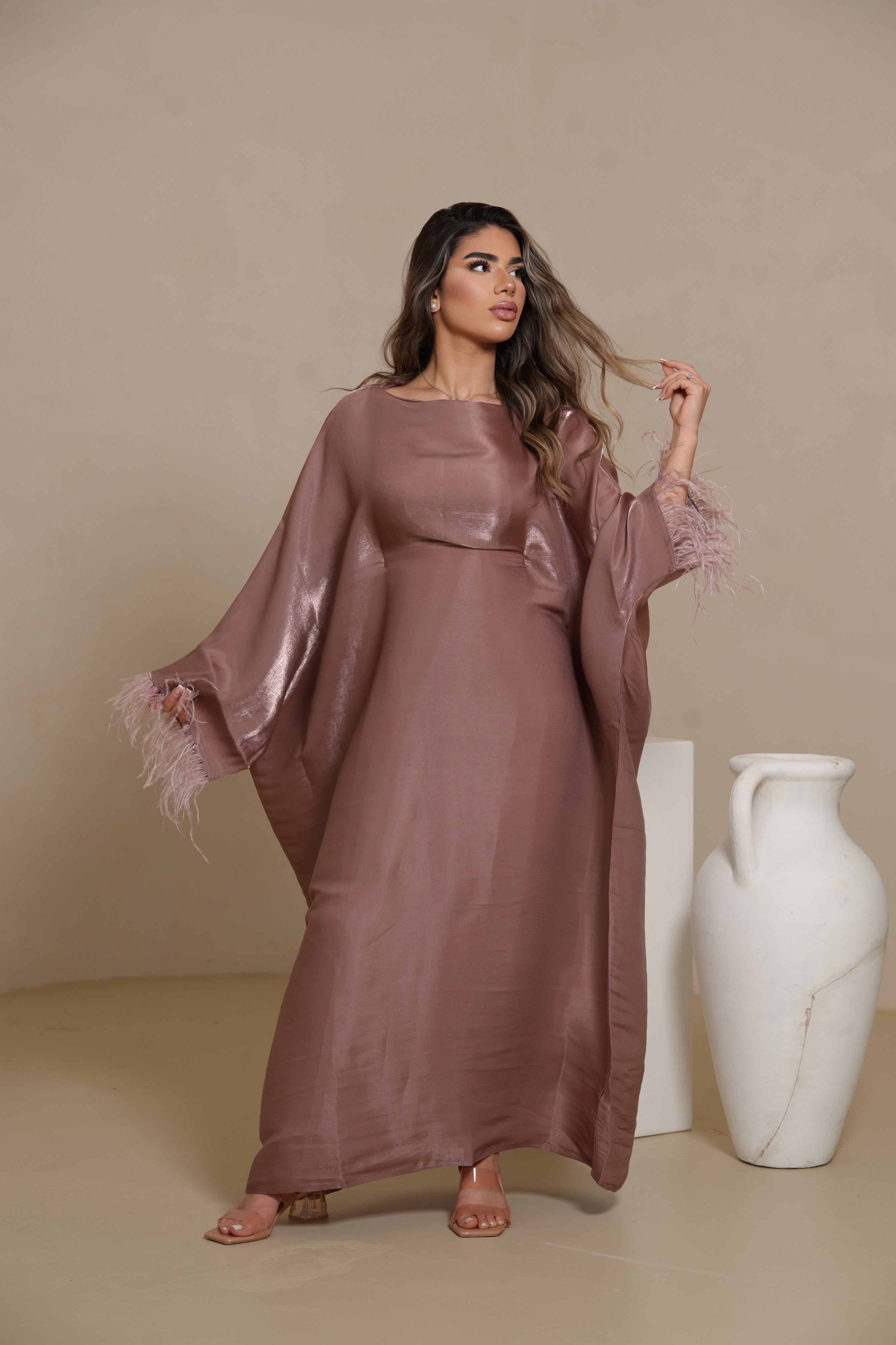 DXB Farasha Abaya - Velvet