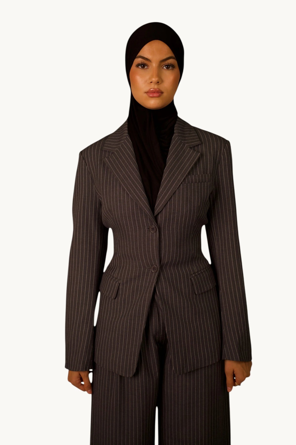 Krijtstreepblazer