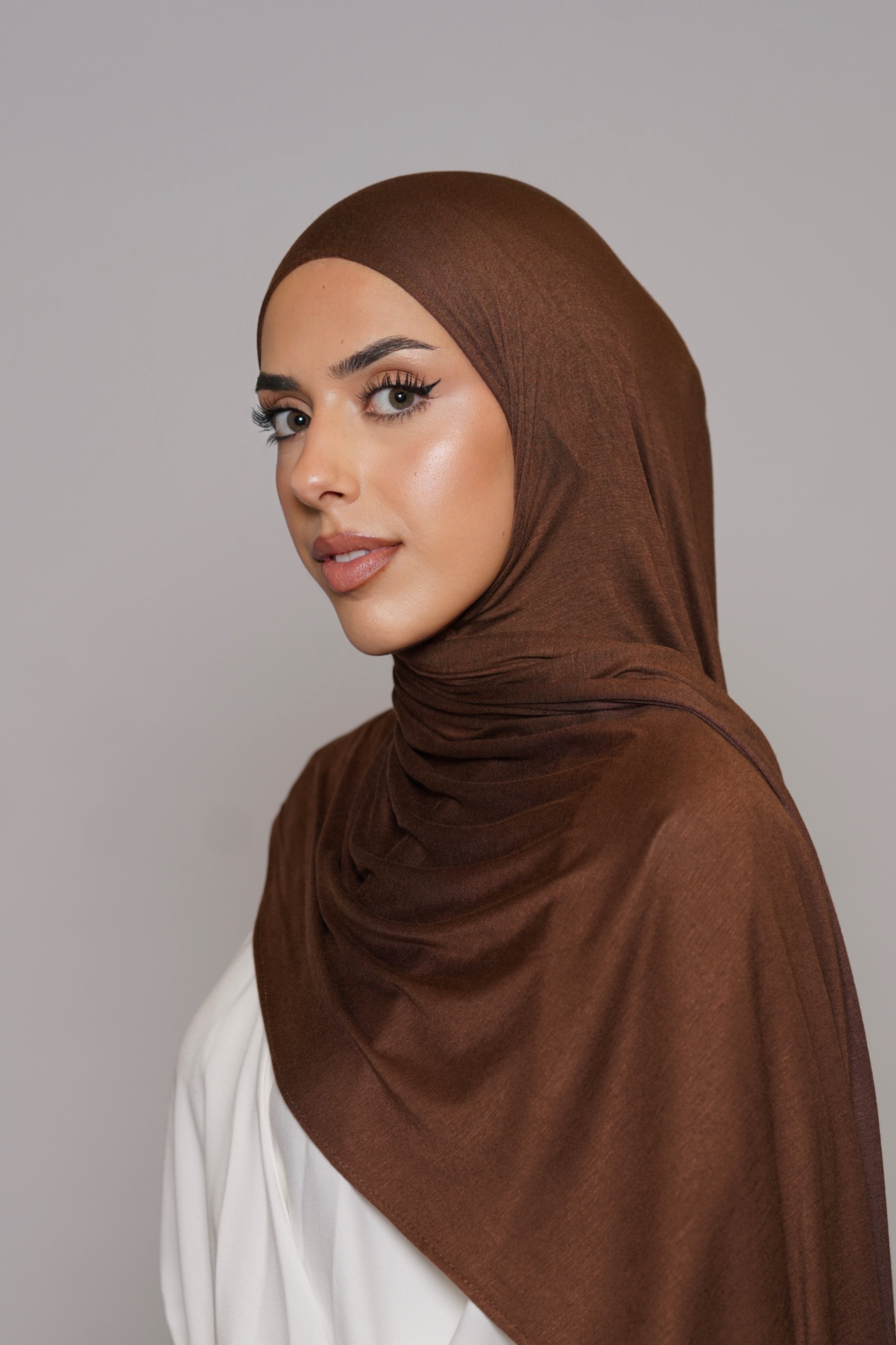 Bamboo Jersey - nude brown