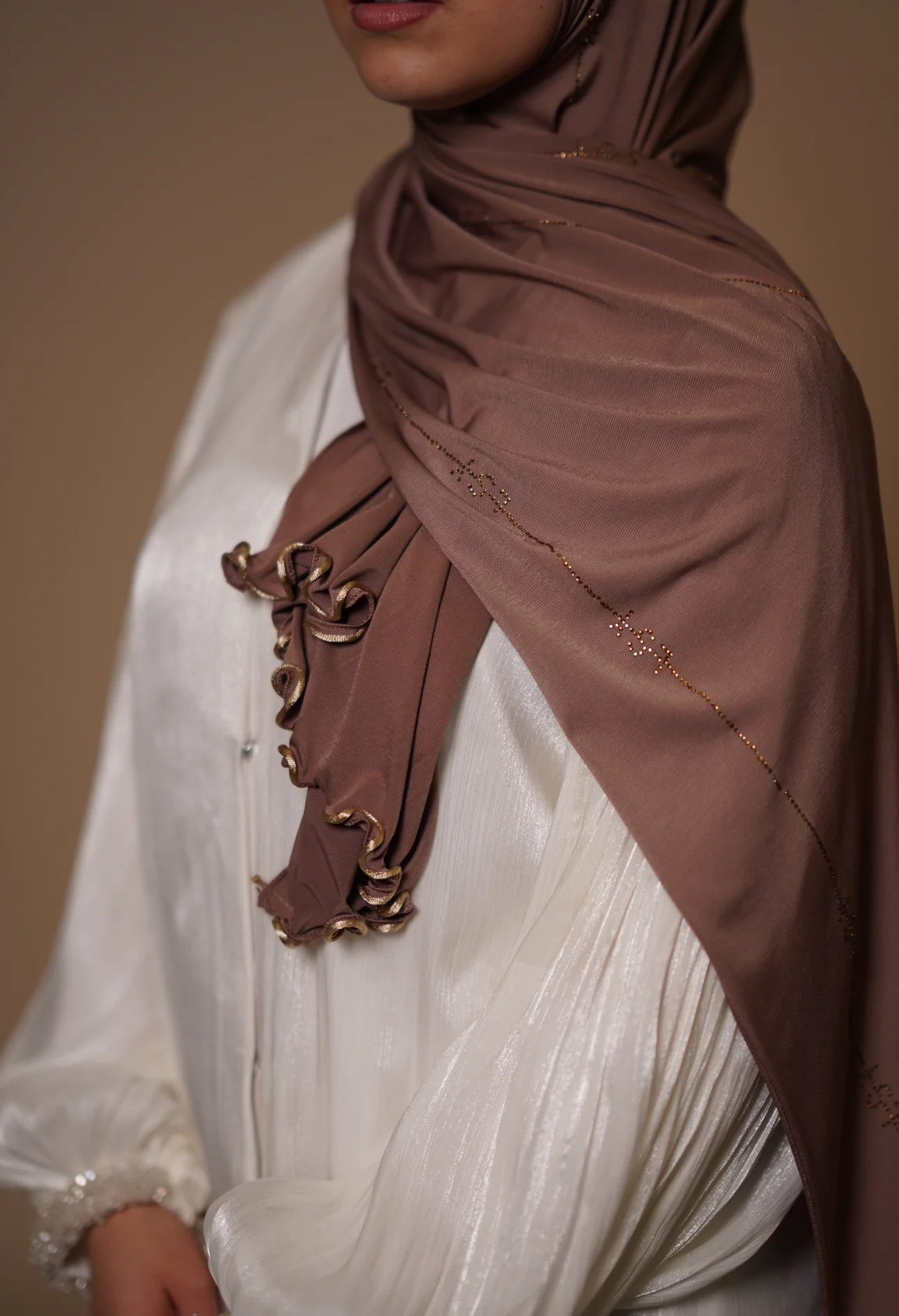 LSY Diamond Premium Jersey - nude brown