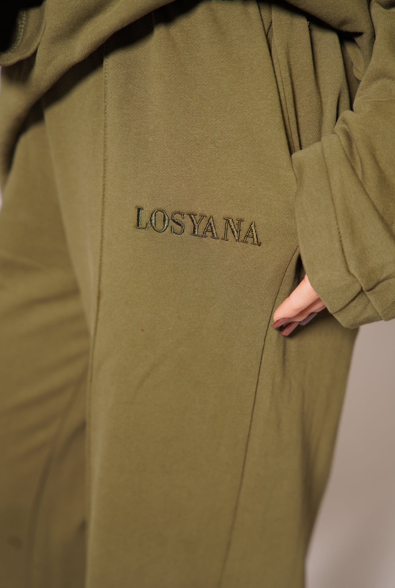 Lounge and Gym set - khaki green