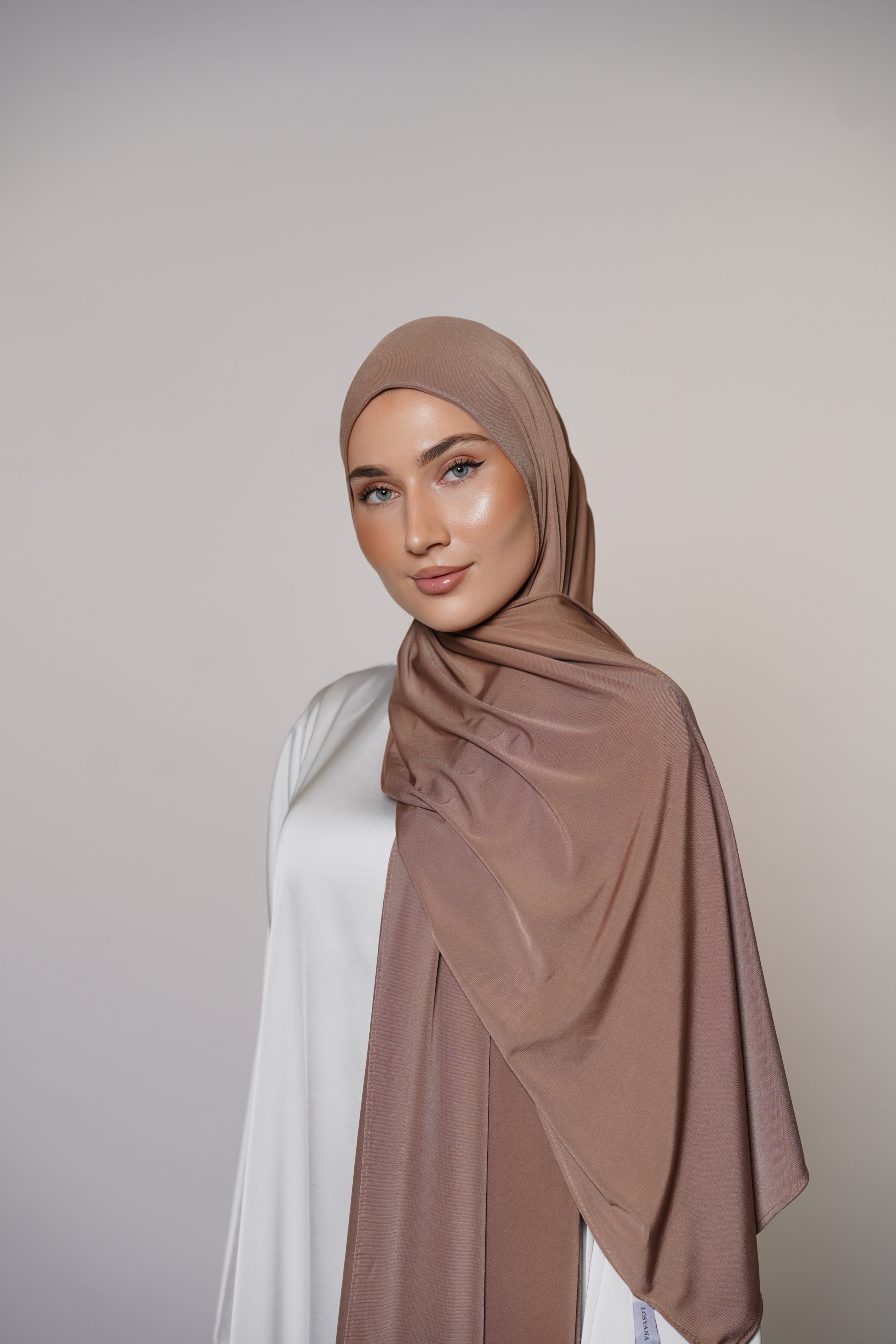 Satin Premium Jersey - cappuccino