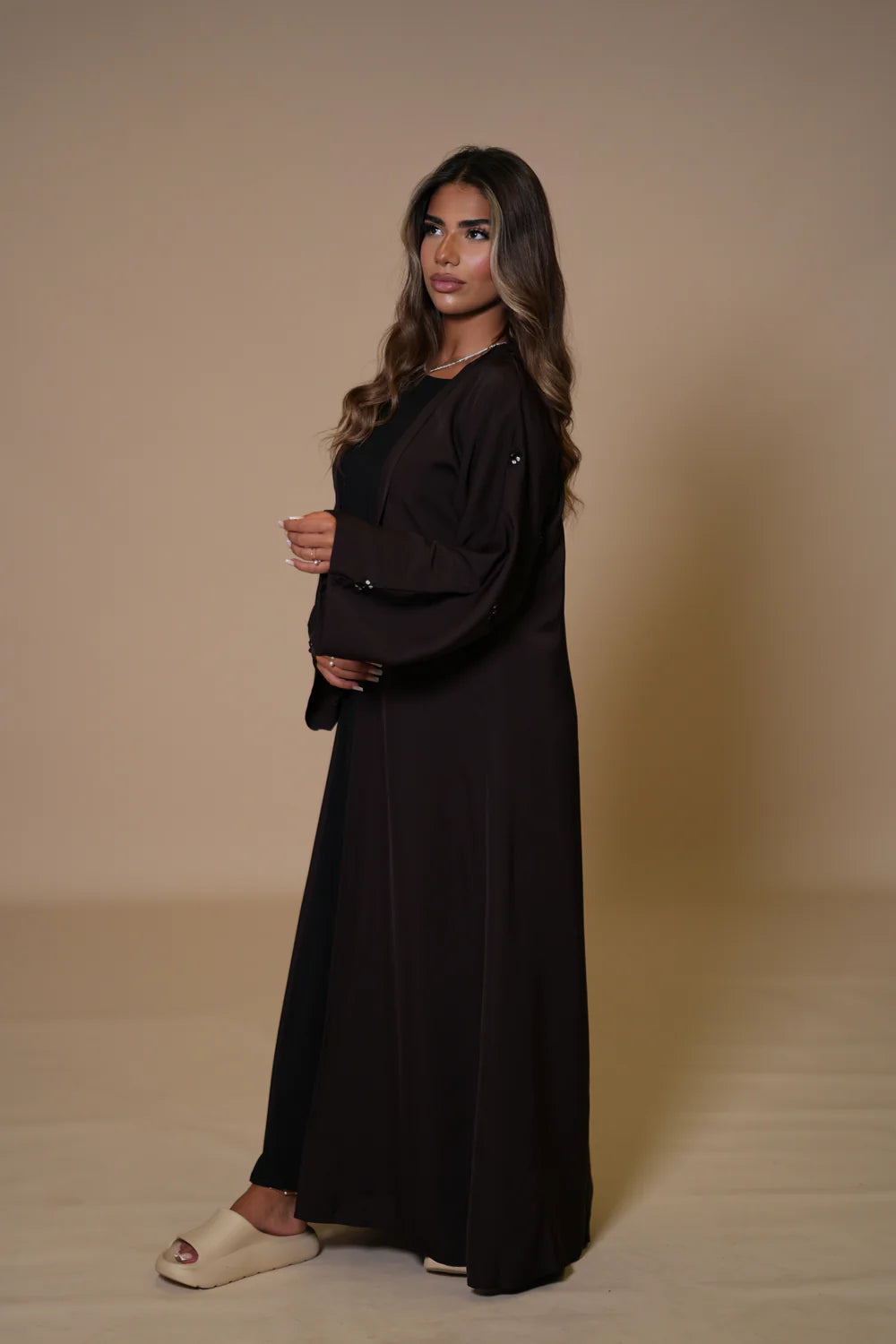 Star Daily Abaya - Dark Brwon