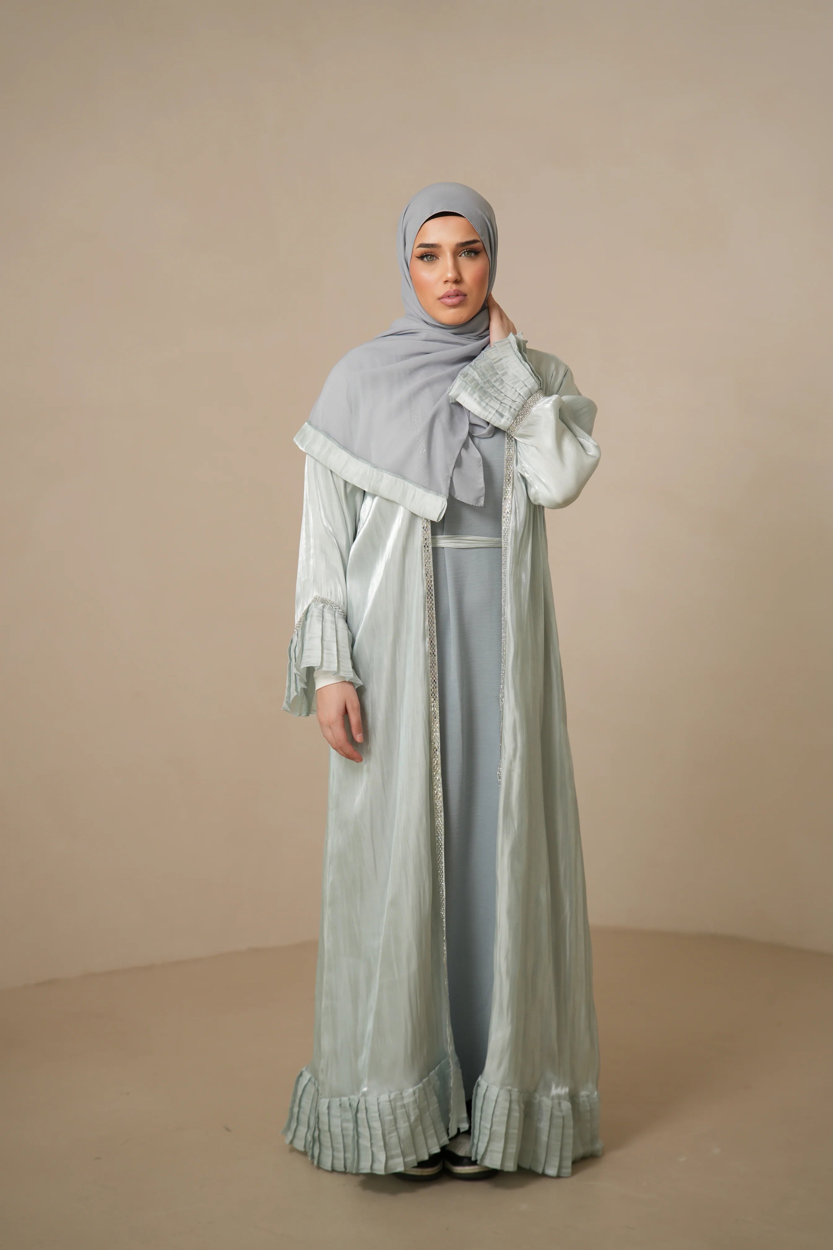 Emirate abaya - MINT