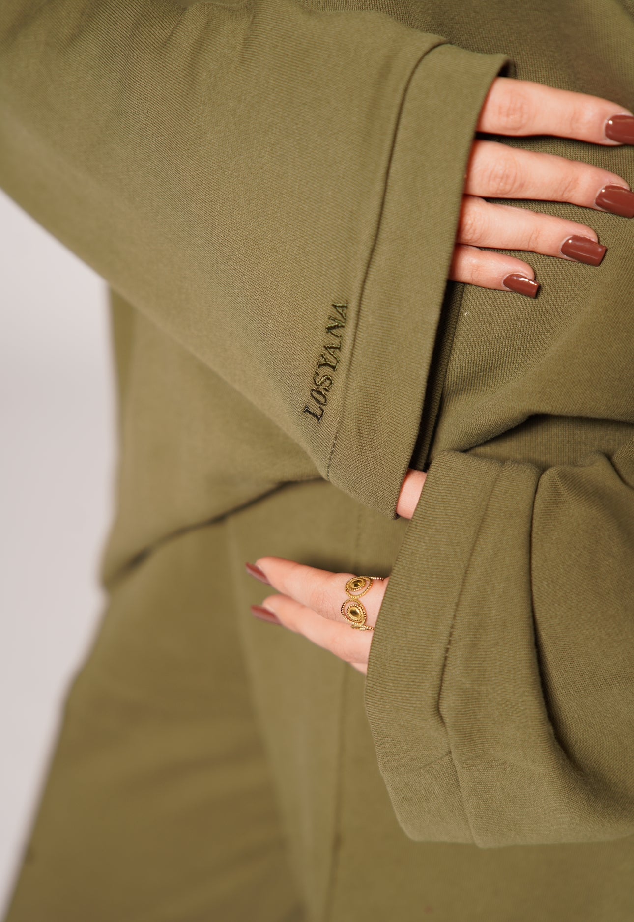 Lounge and Gym set - khaki green