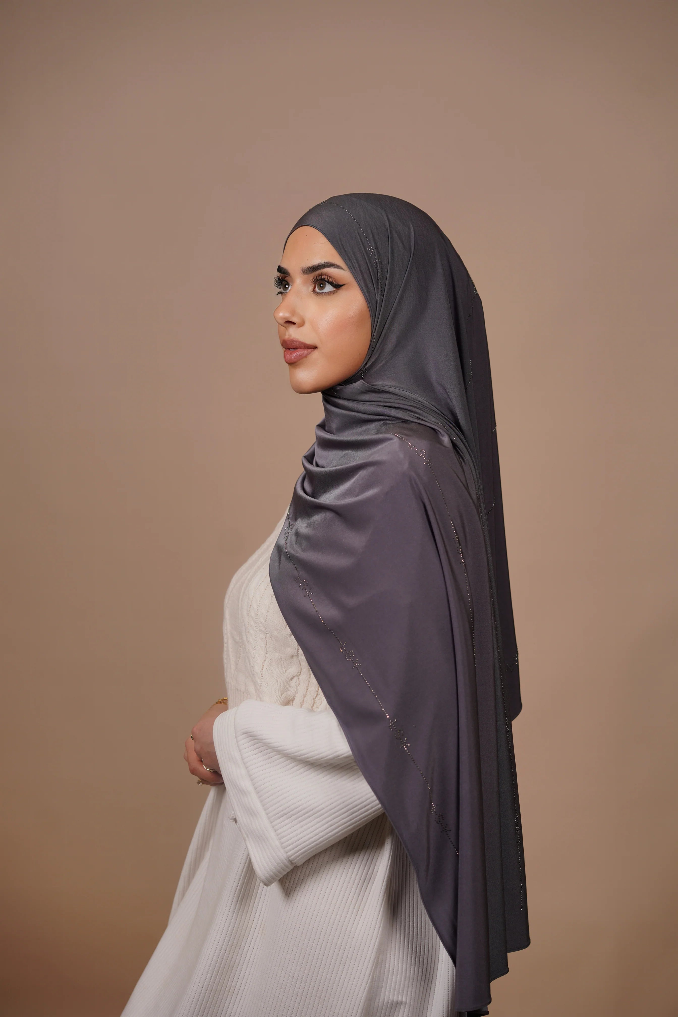 LSY Satin Premium Jersey - dark grey