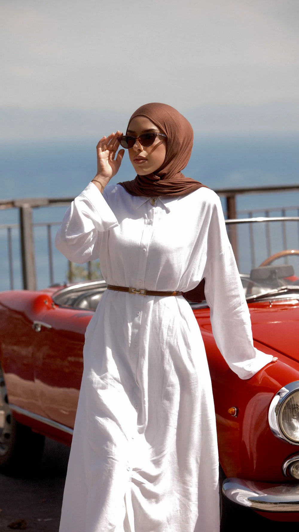 PALMA LINEN SET - WHITE