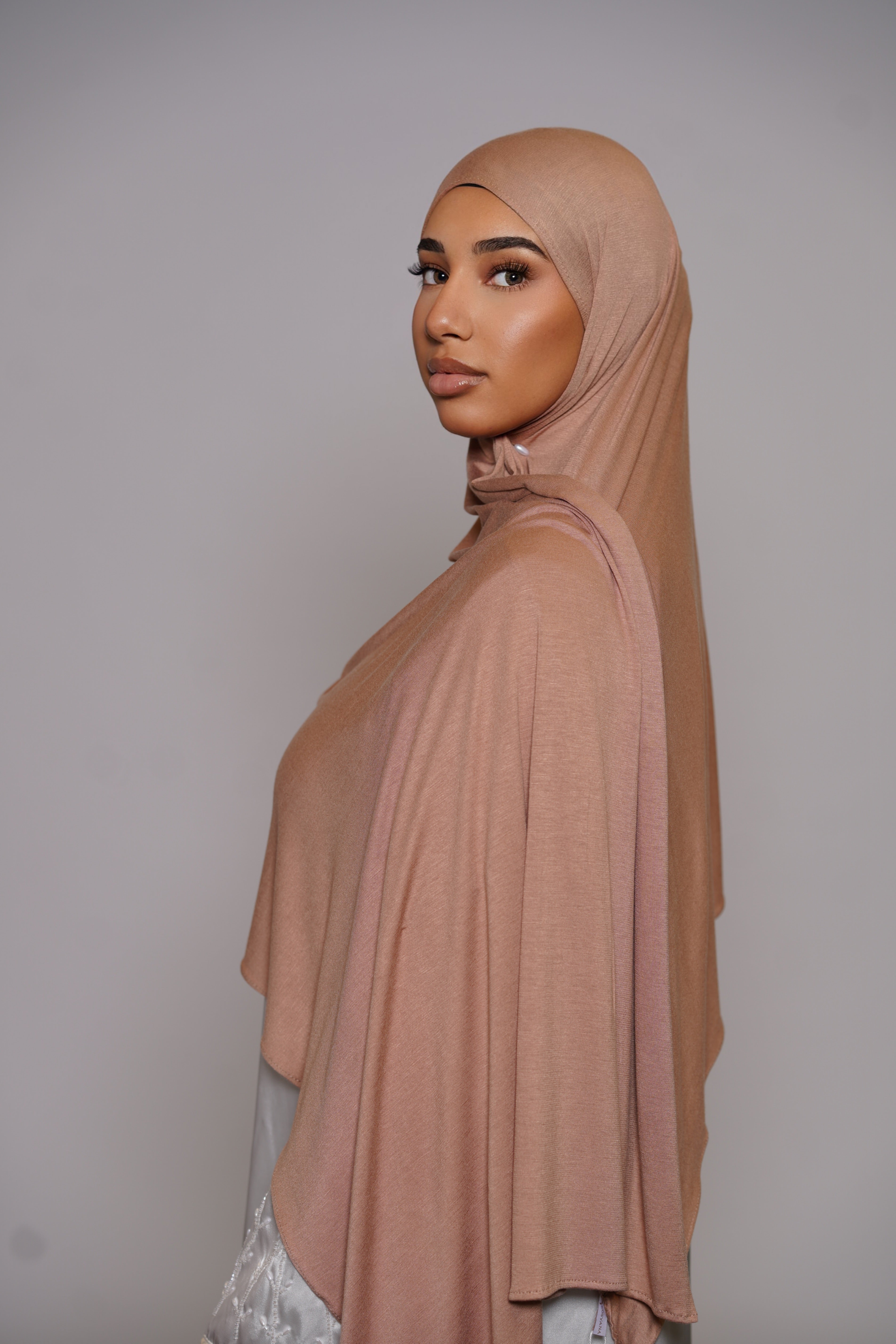 Bamboo jersey - terracota