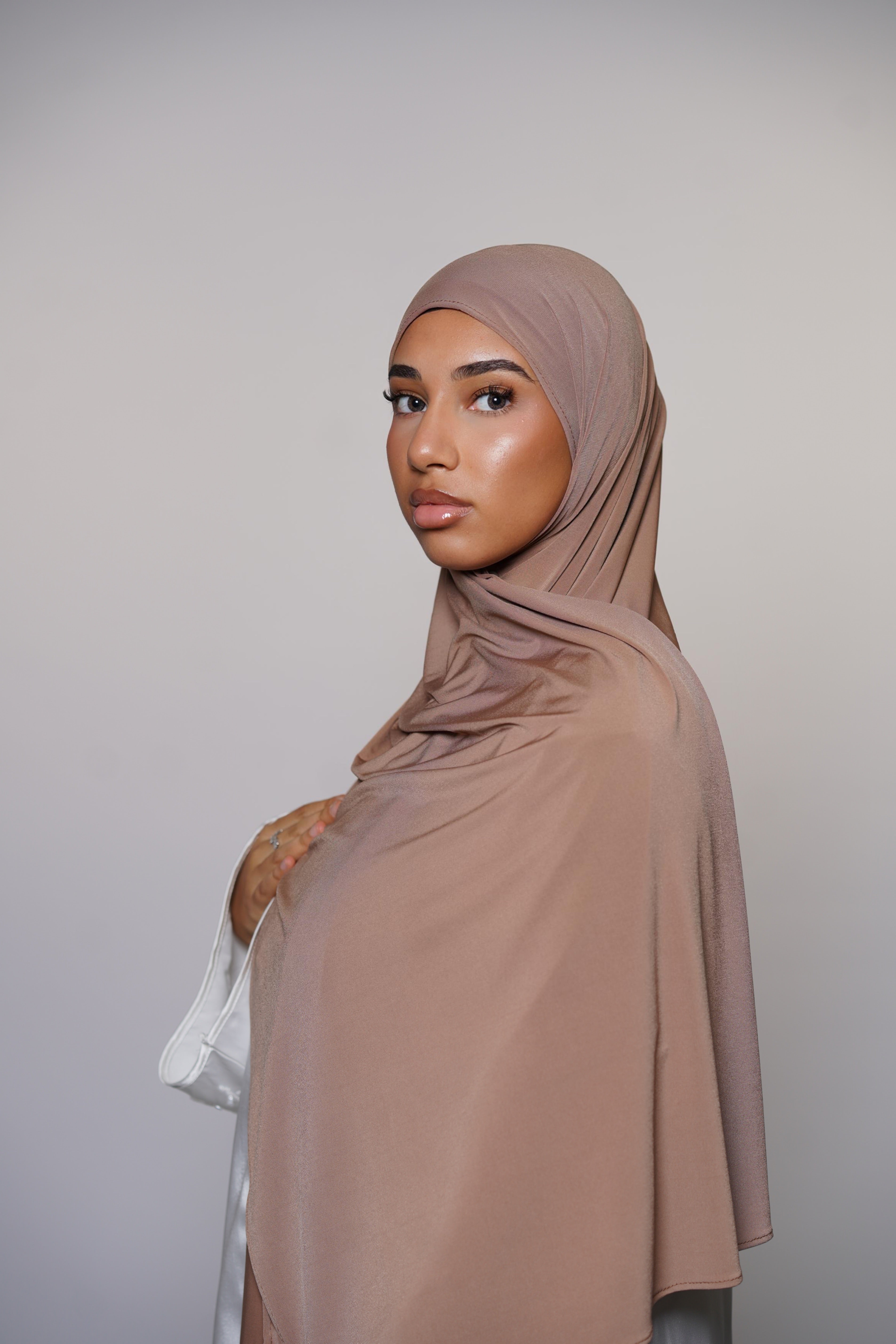 Premium Jersey - dark taupe