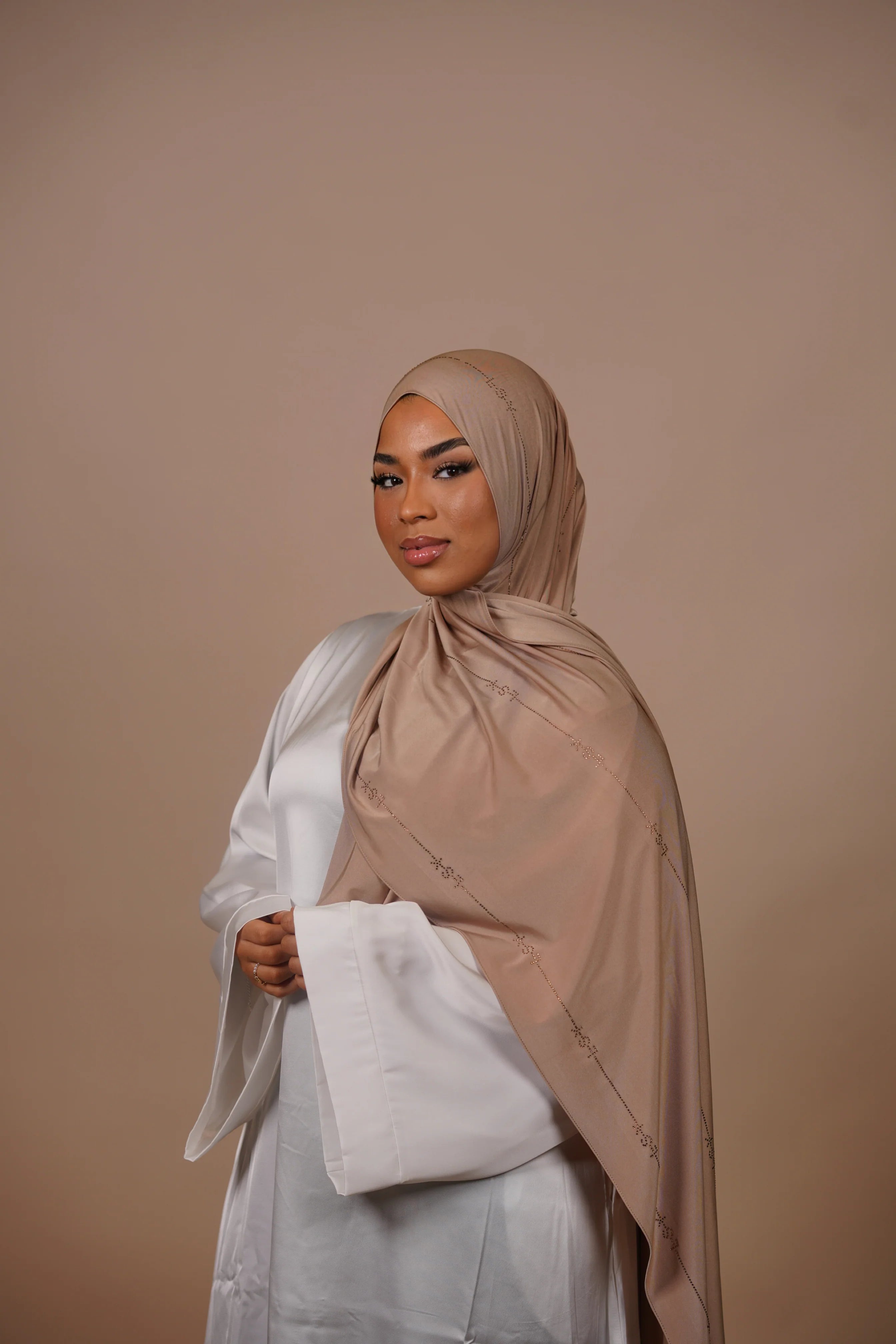 LSY Satin Premium Jersey - Golden Beige