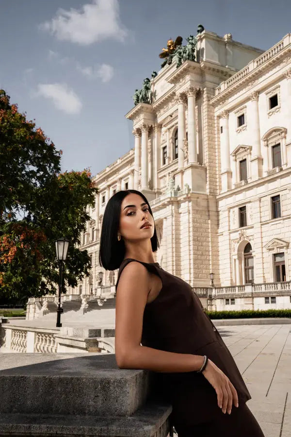 old vienna skirt - espresso