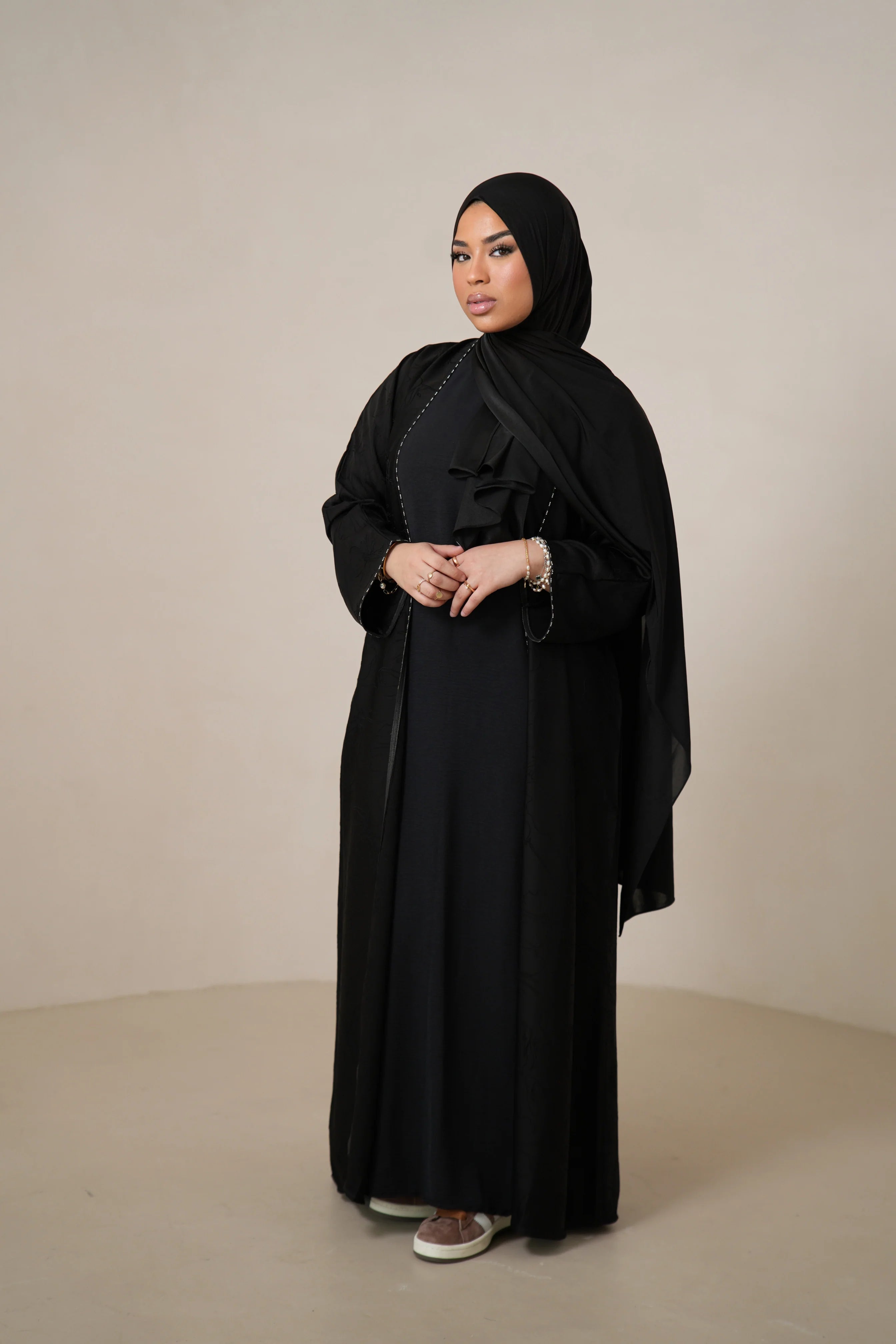Emirate abaya - Black