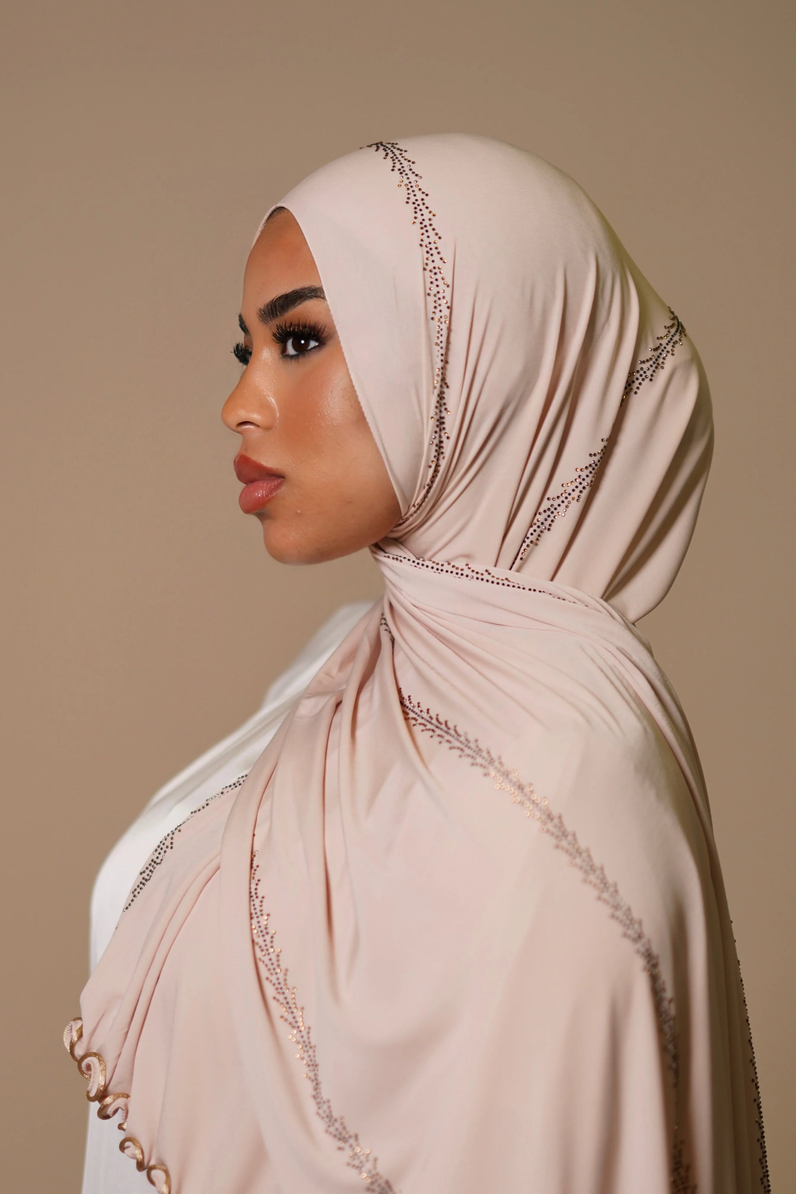 Diamond Premium Jersey 1 - Peach Beige