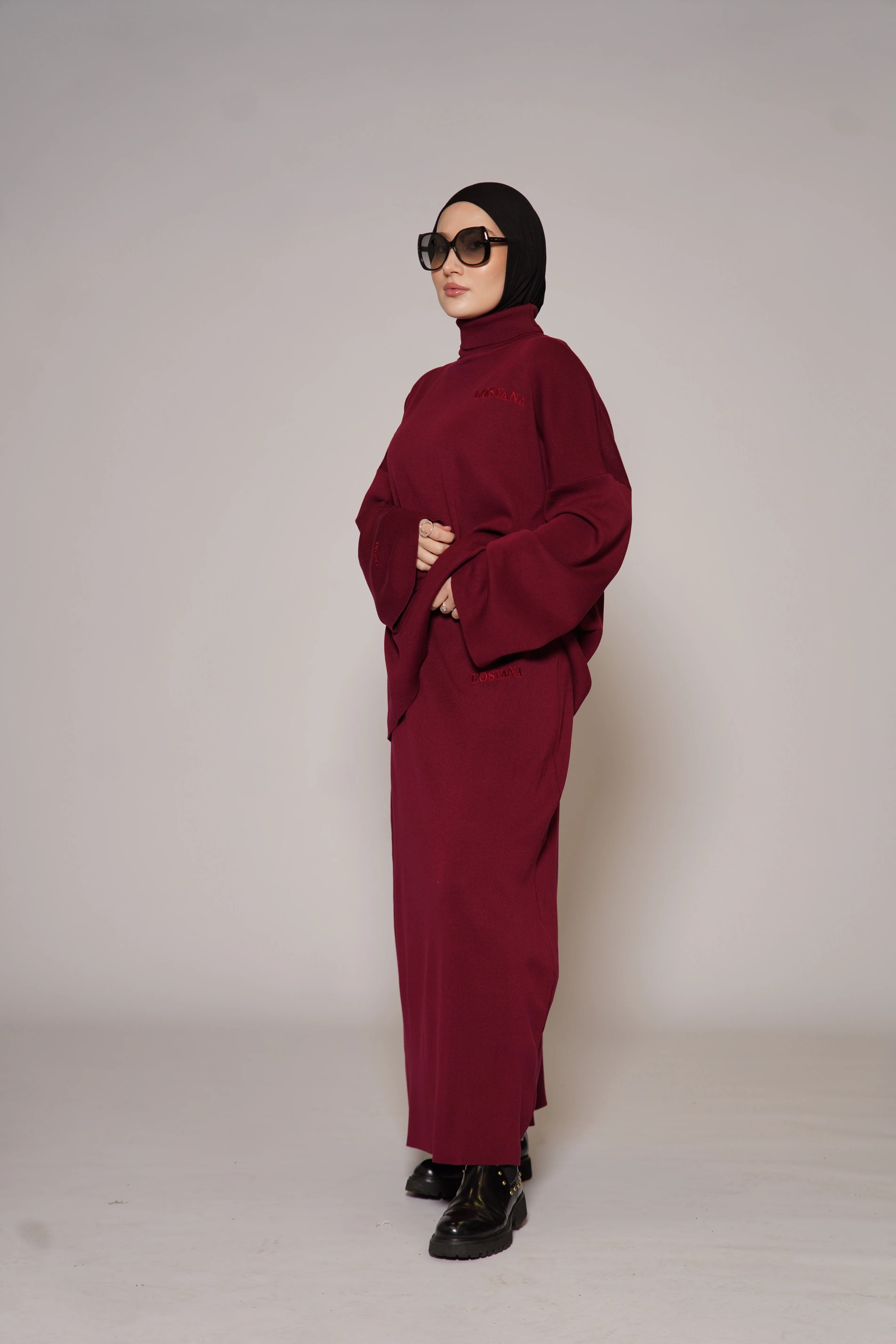 Luxury Cotton Set - Bordeaux