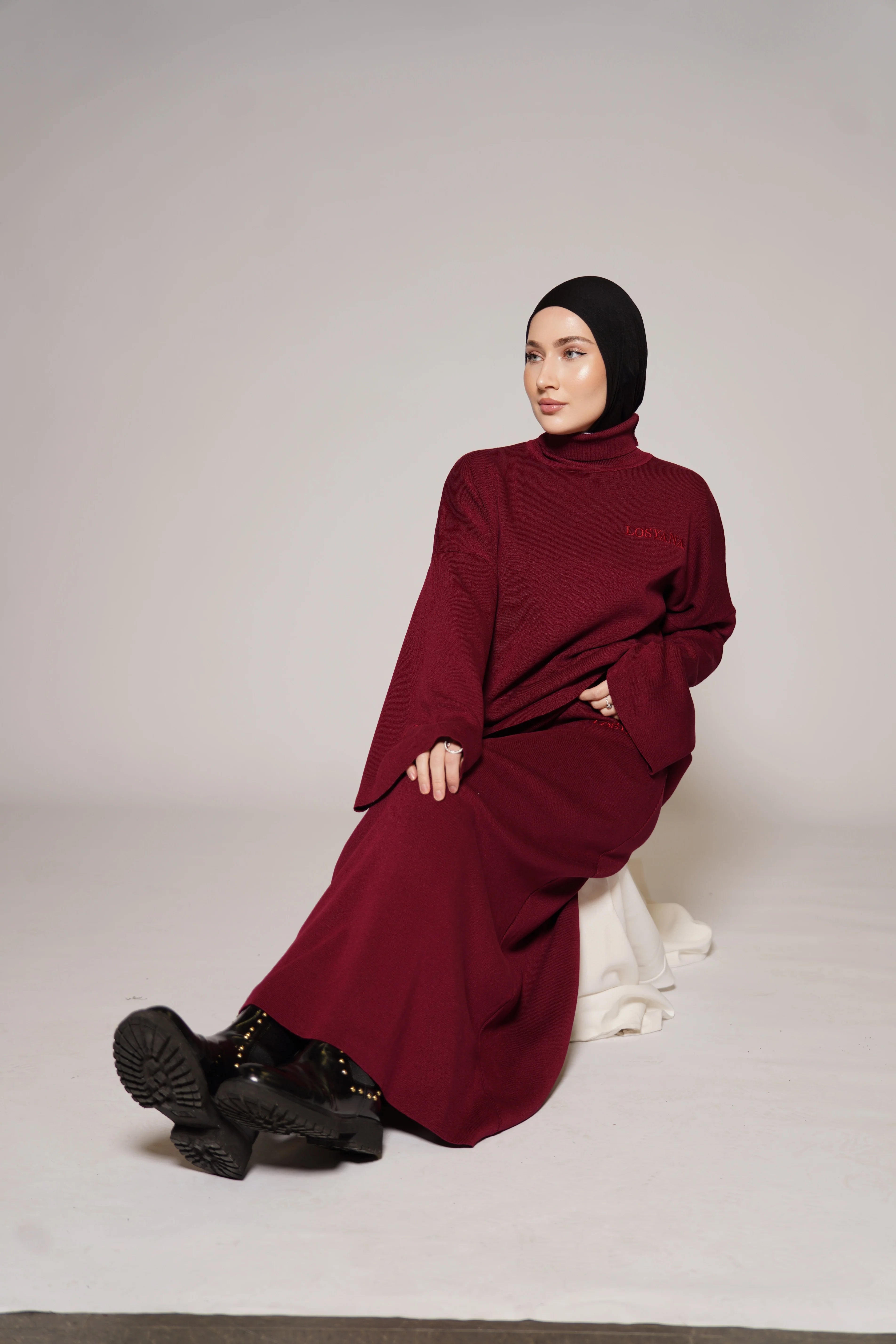 Luxury Cotton Set - Bordeaux