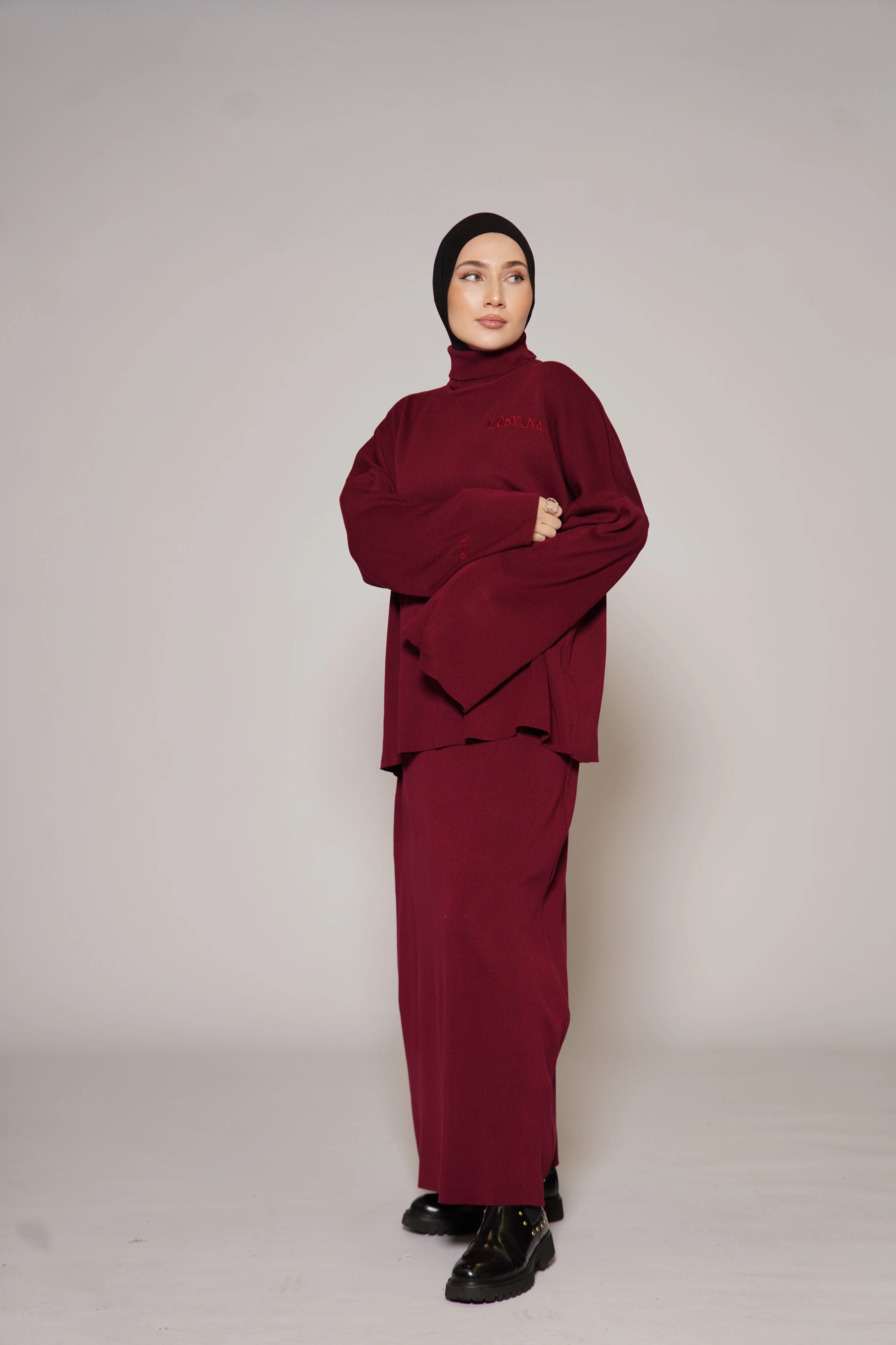 Luxury Cotton Set - Bordeaux