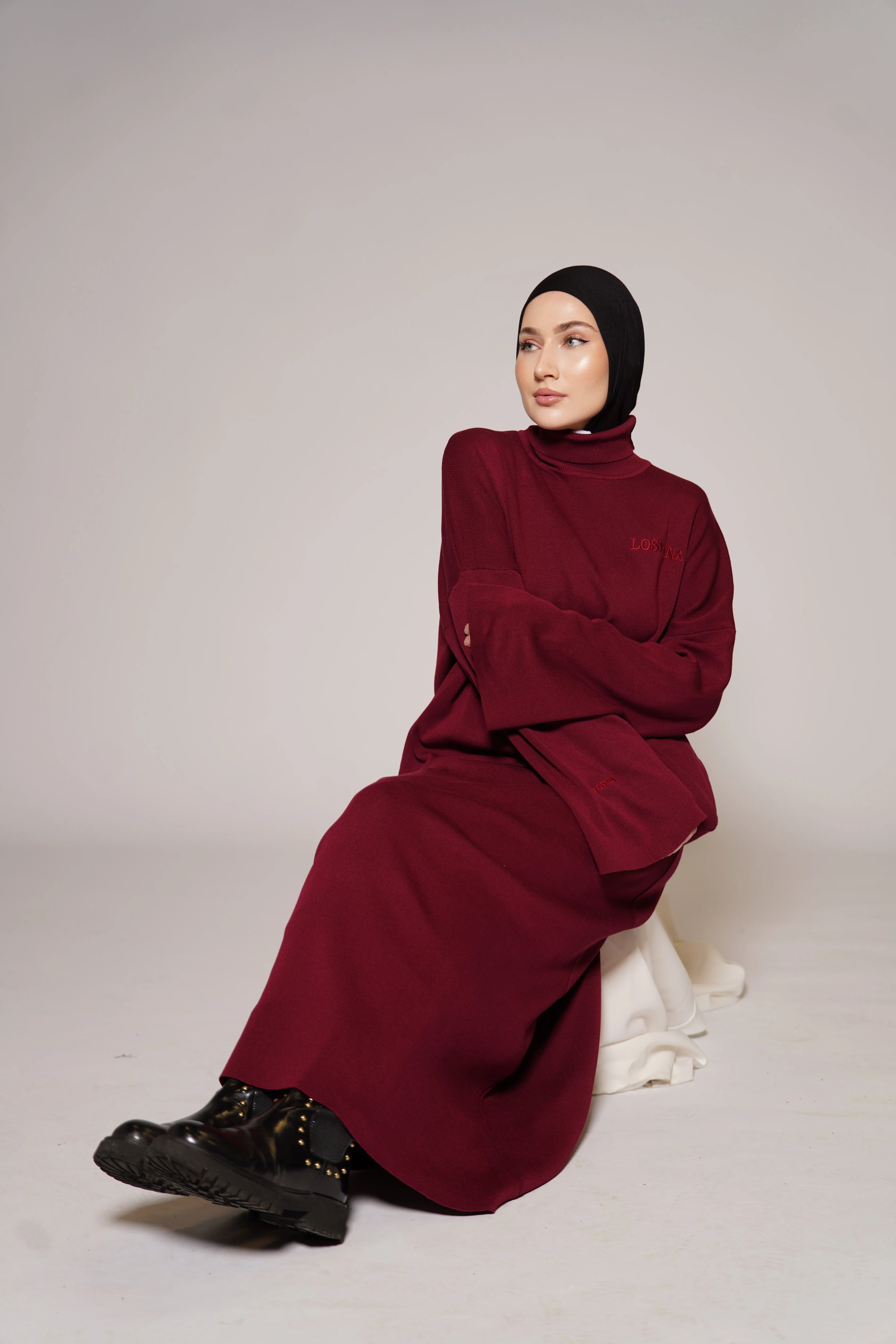 Luxury Cotton Set - Bordeaux