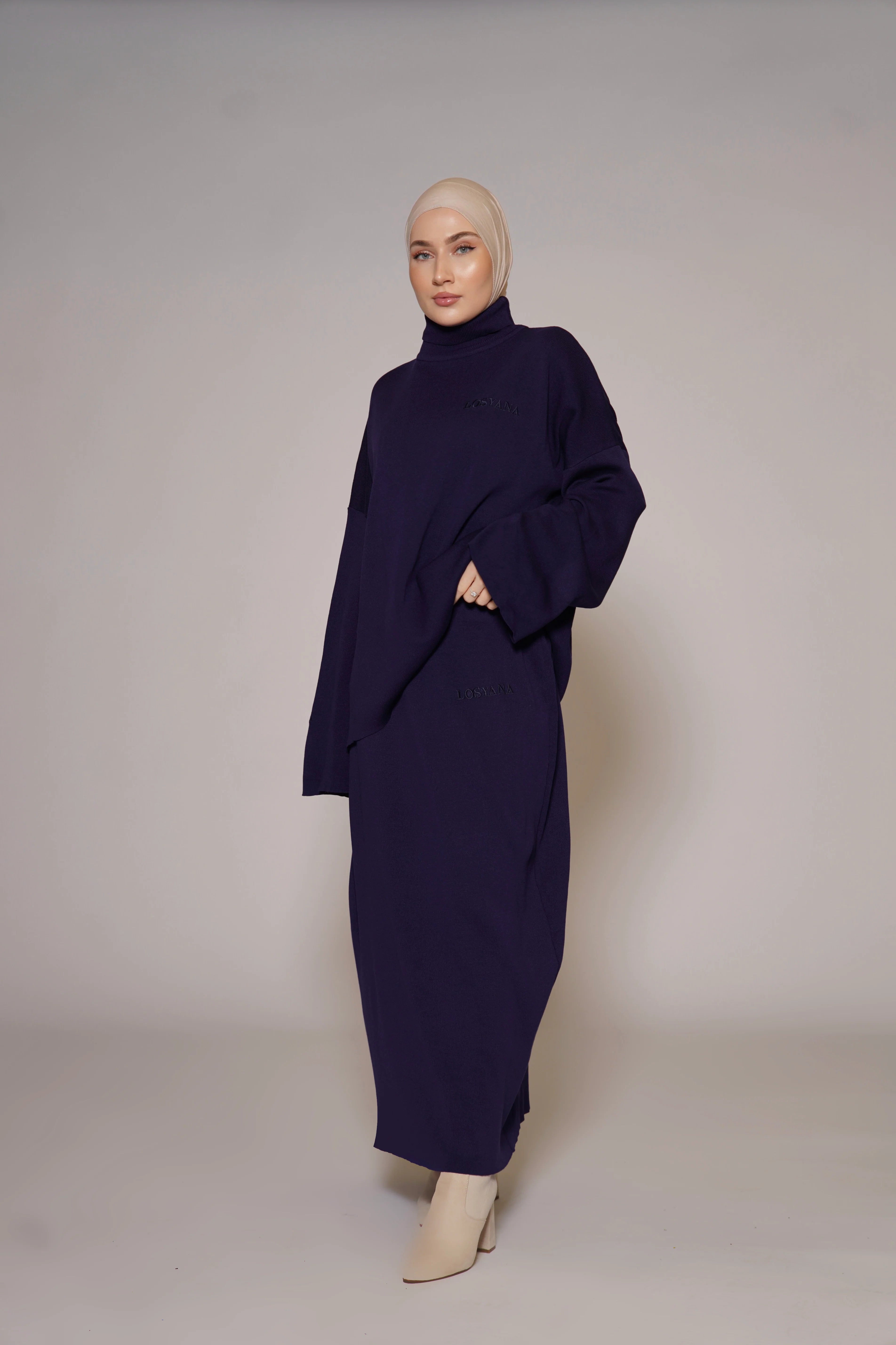 Luxury Cotton Set - Dark Blue