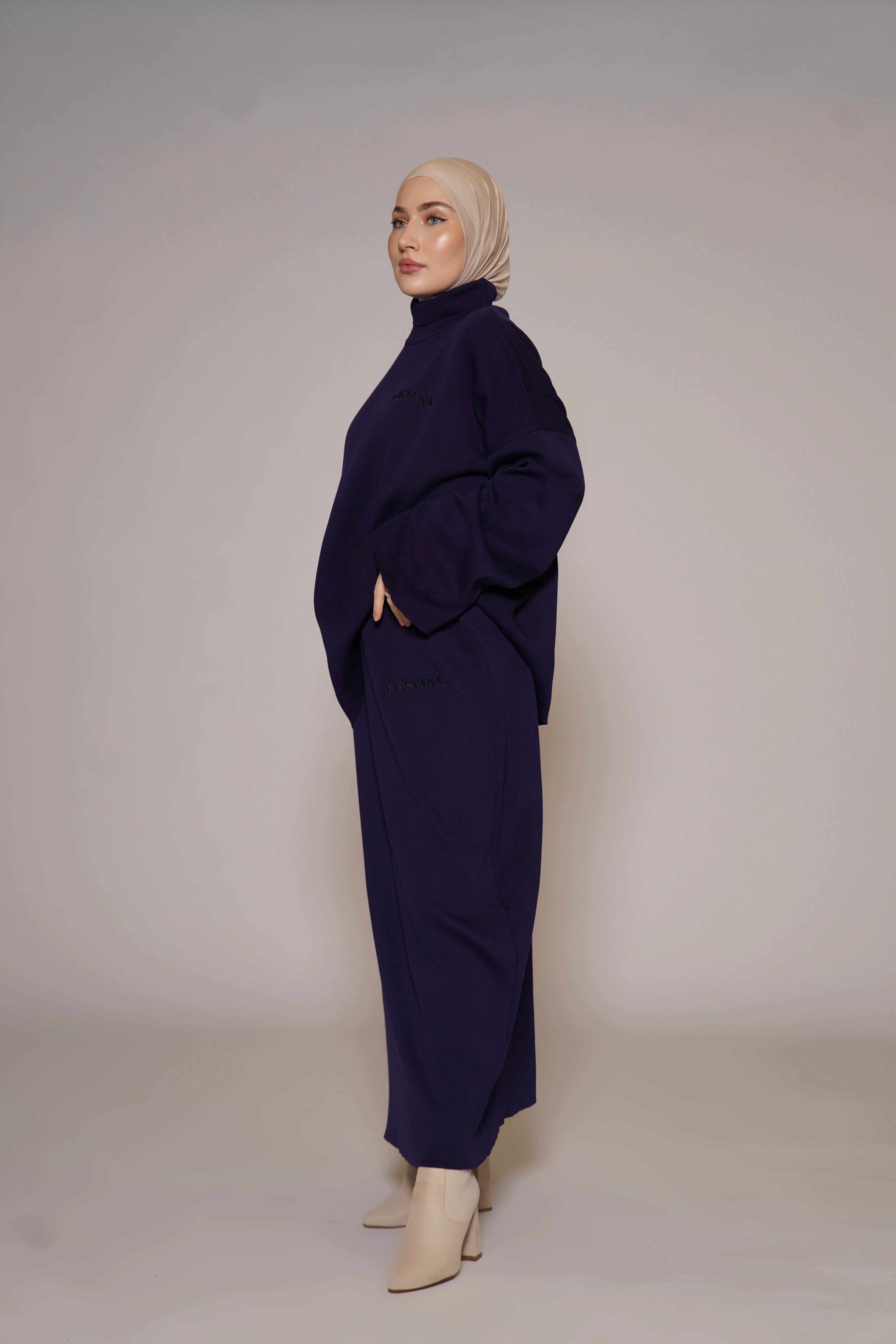 Luxury Cotton Set - Dark Blue