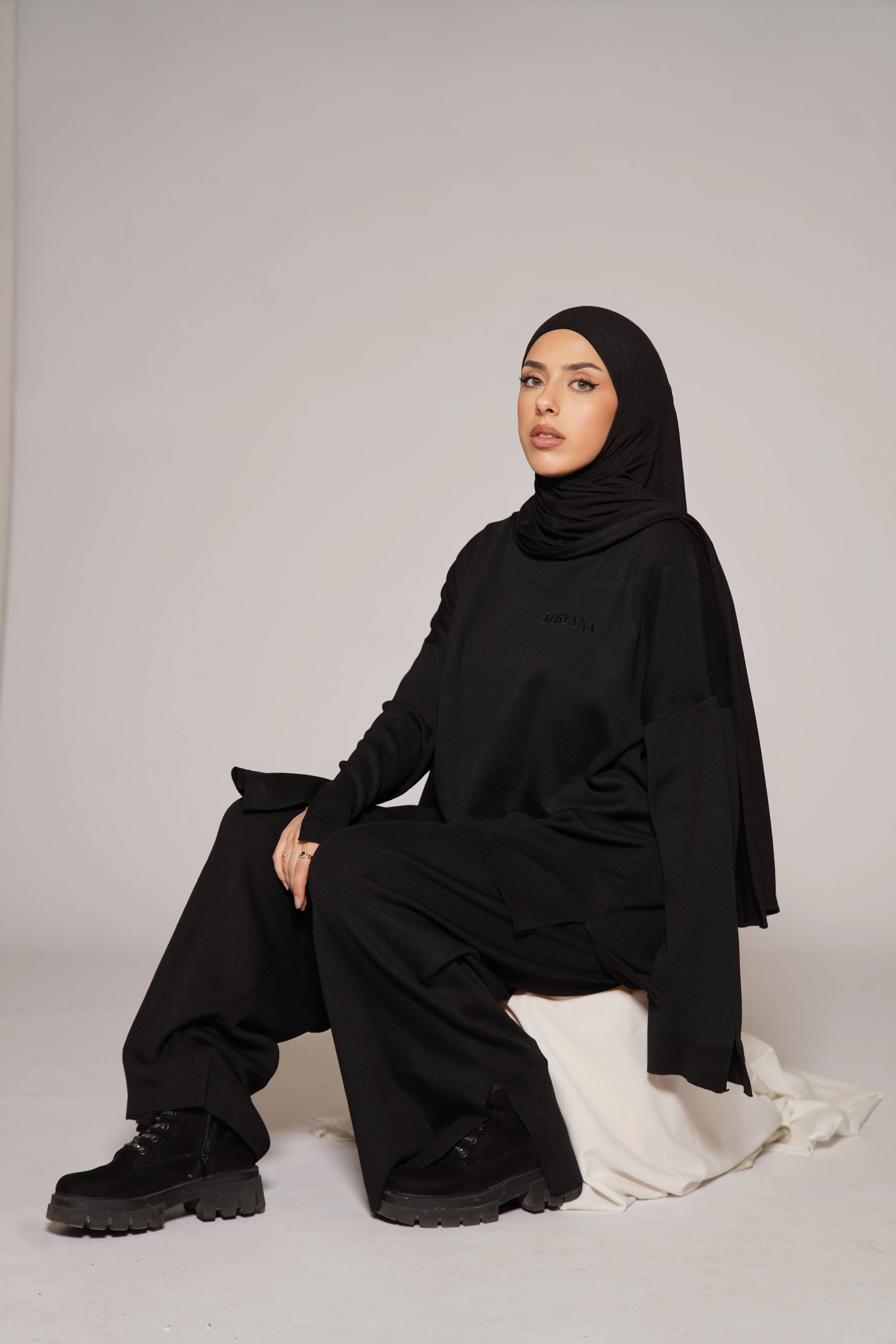 Signature Cotton Set - Black