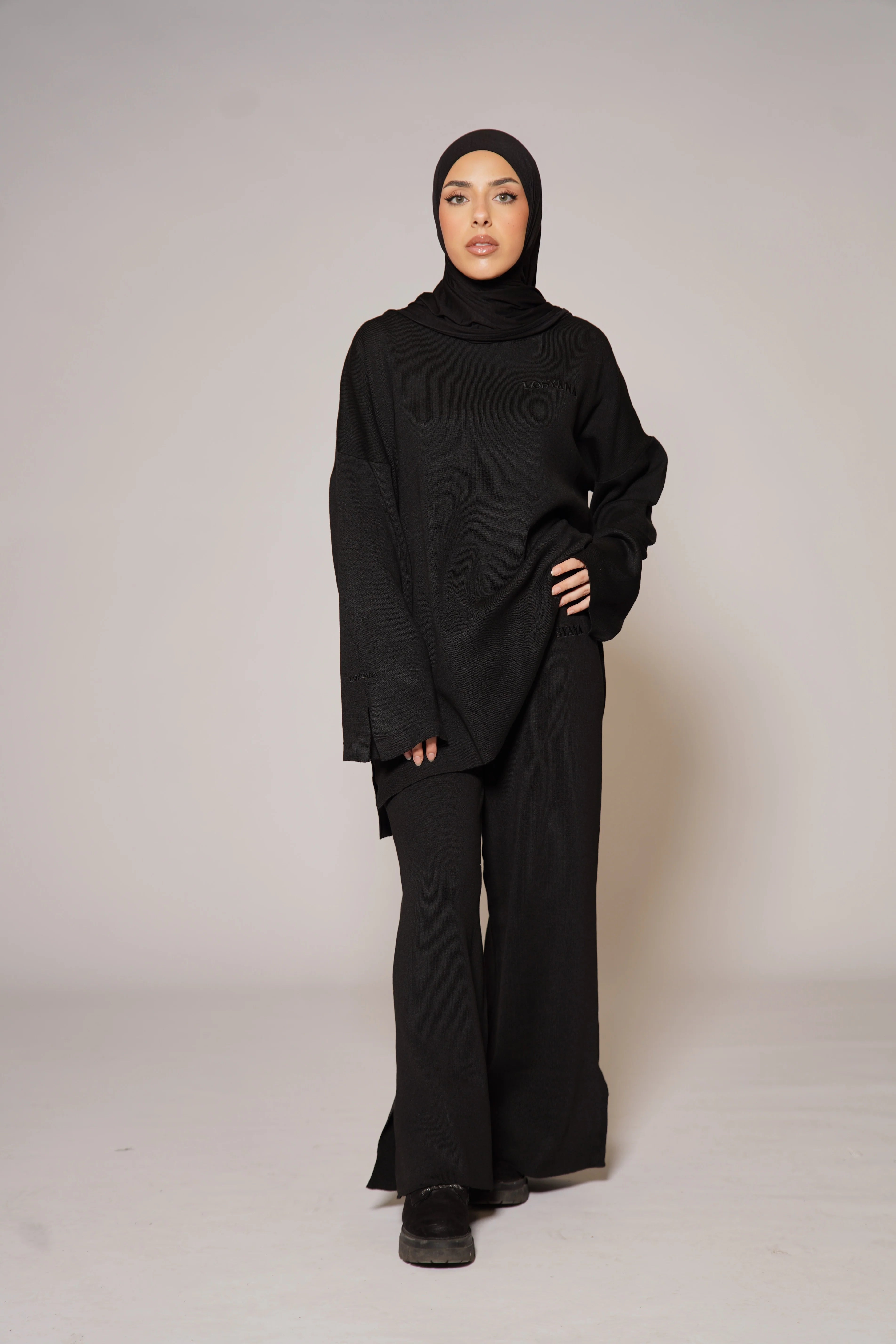 Signature Cotton Set - Black